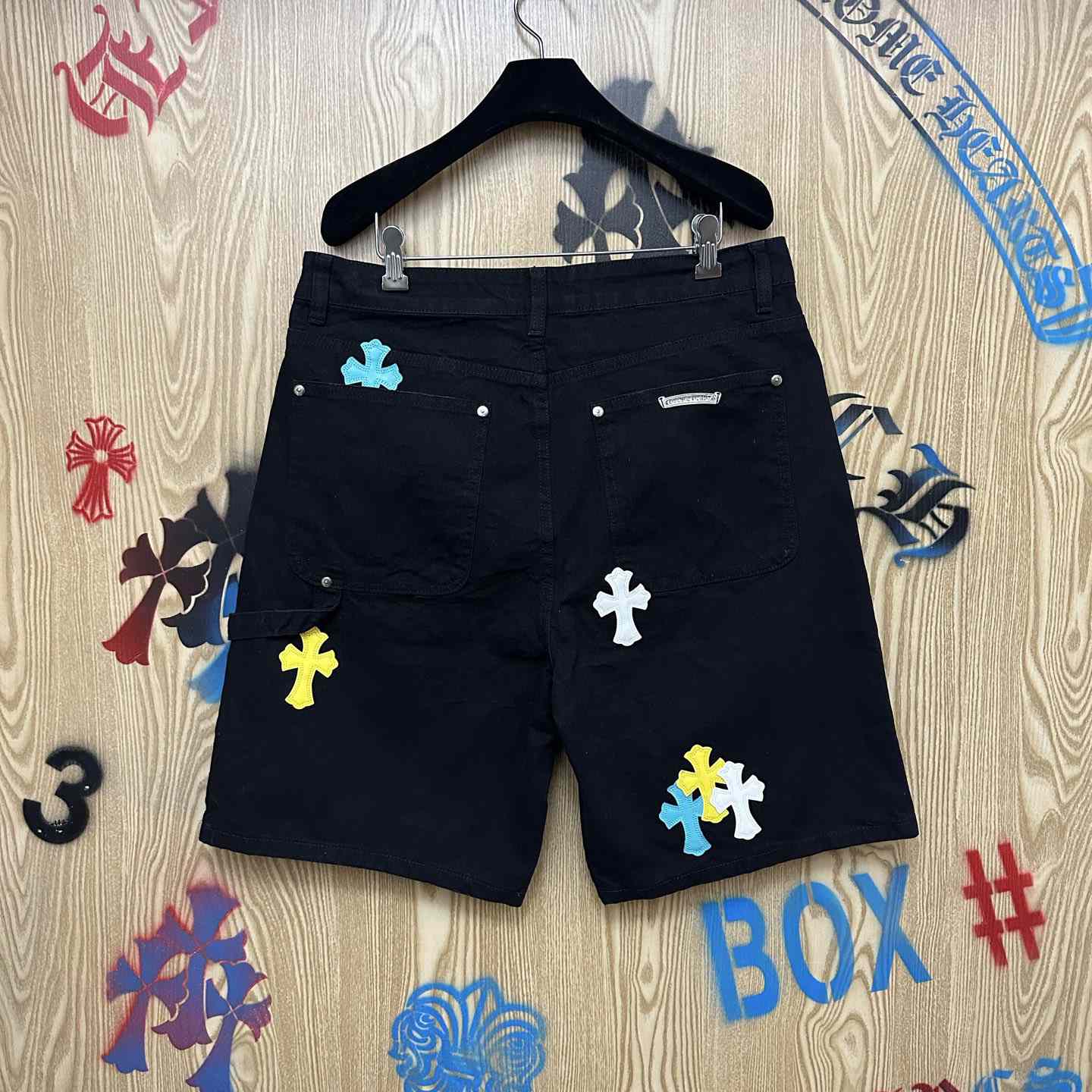 Chrome Hearts Denim Shorts - DesignerGu