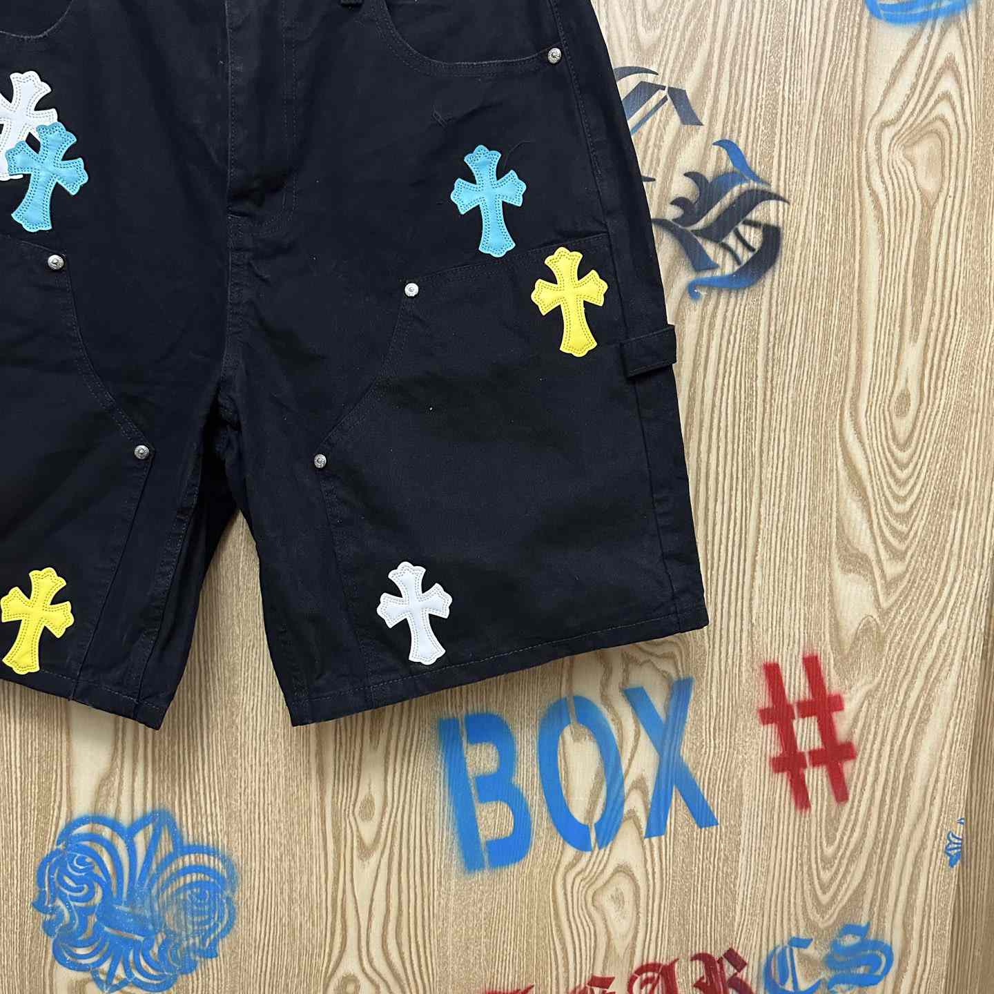 Chrome Hearts Denim Shorts - DesignerGu