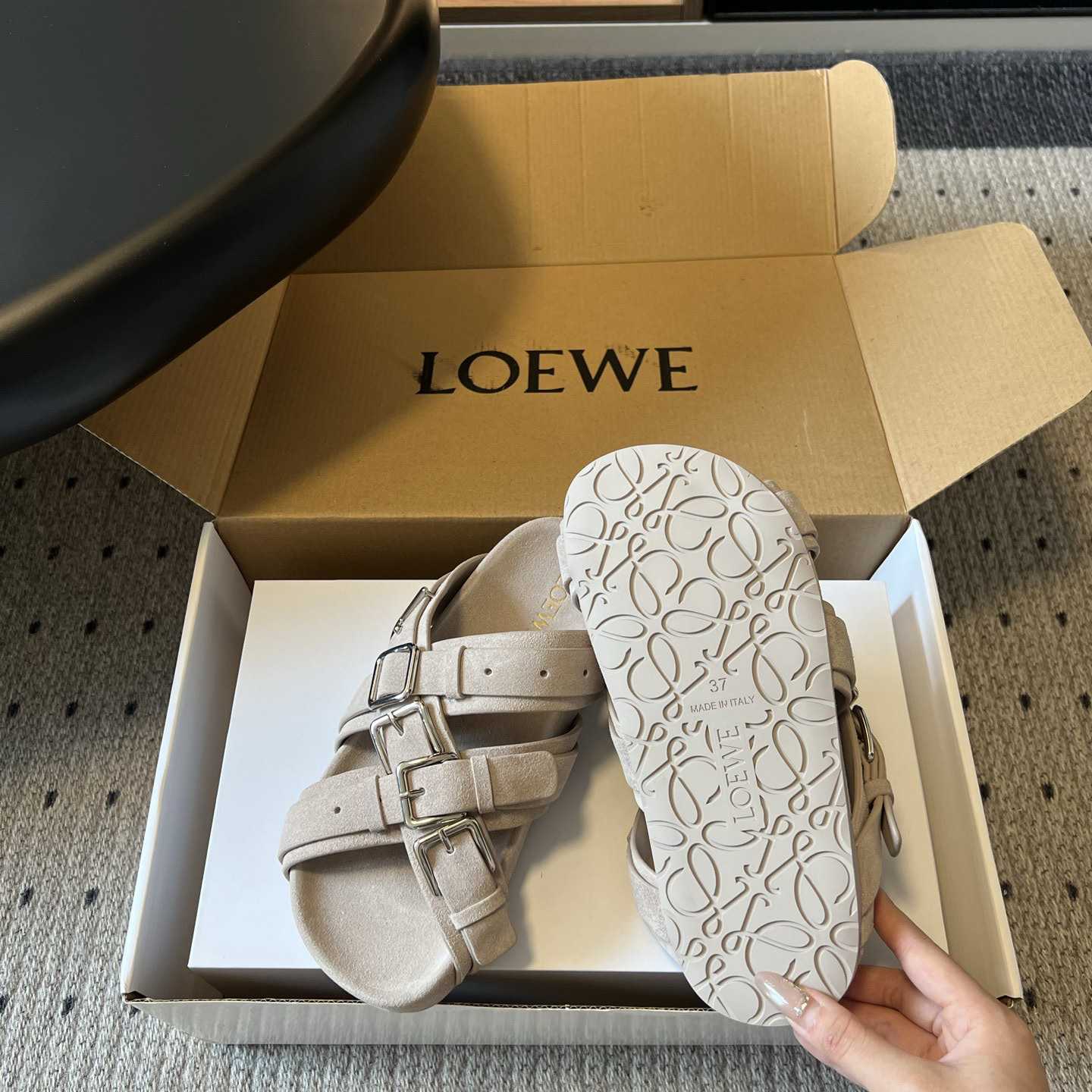 Loewe Type Fussbett Sandal - DesignerGu