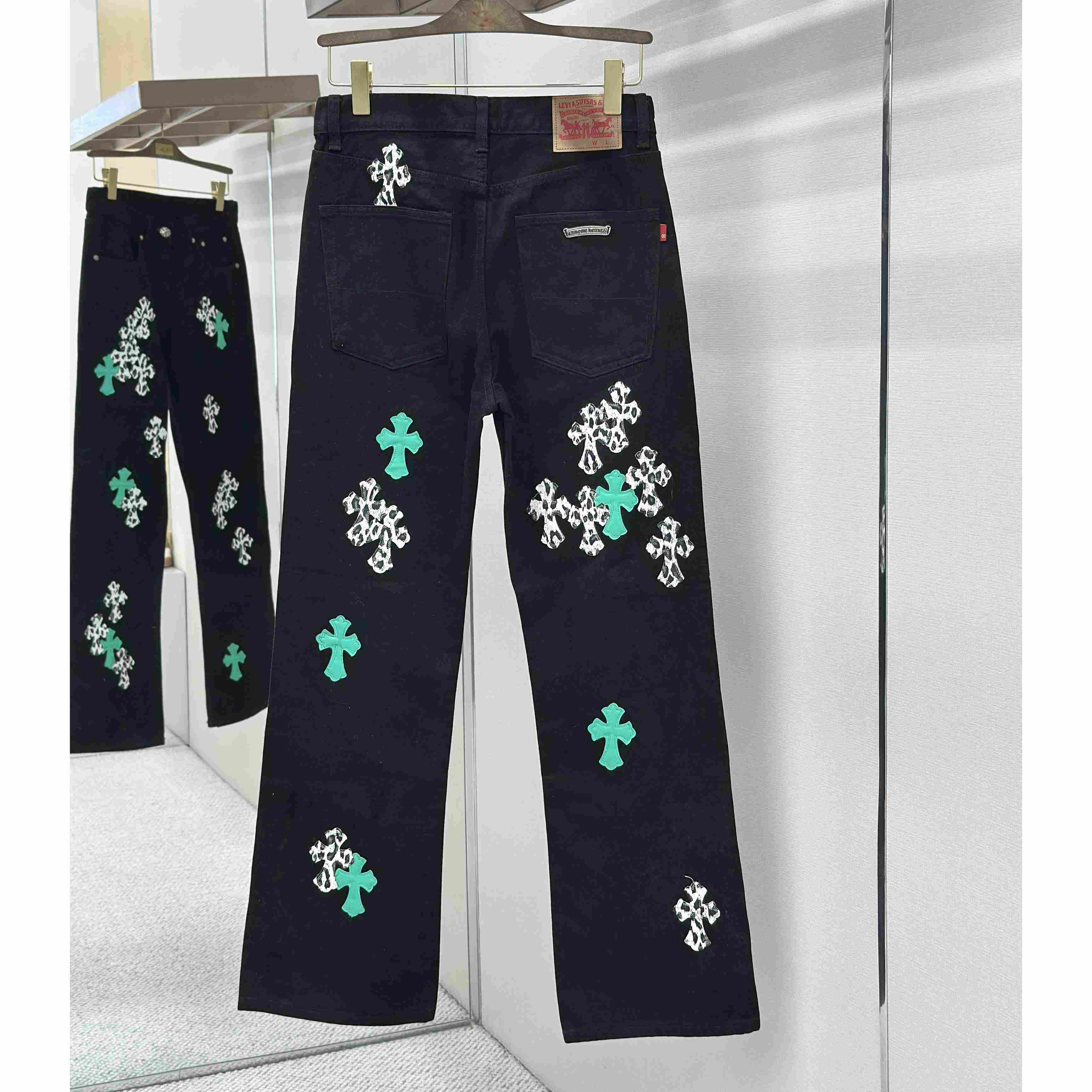 Chrome Hearts Jeans - DesignerGu