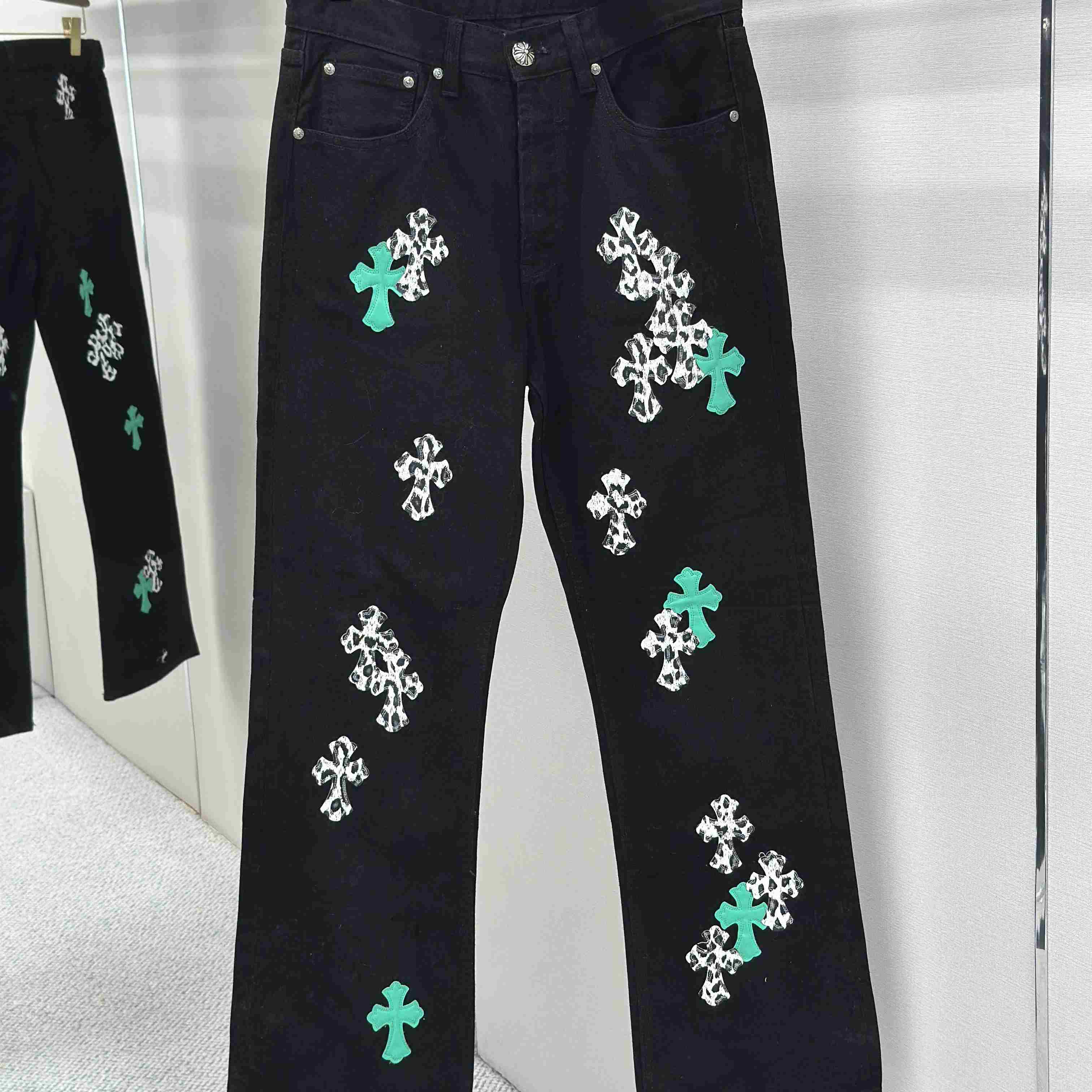 Chrome Hearts Jeans - DesignerGu