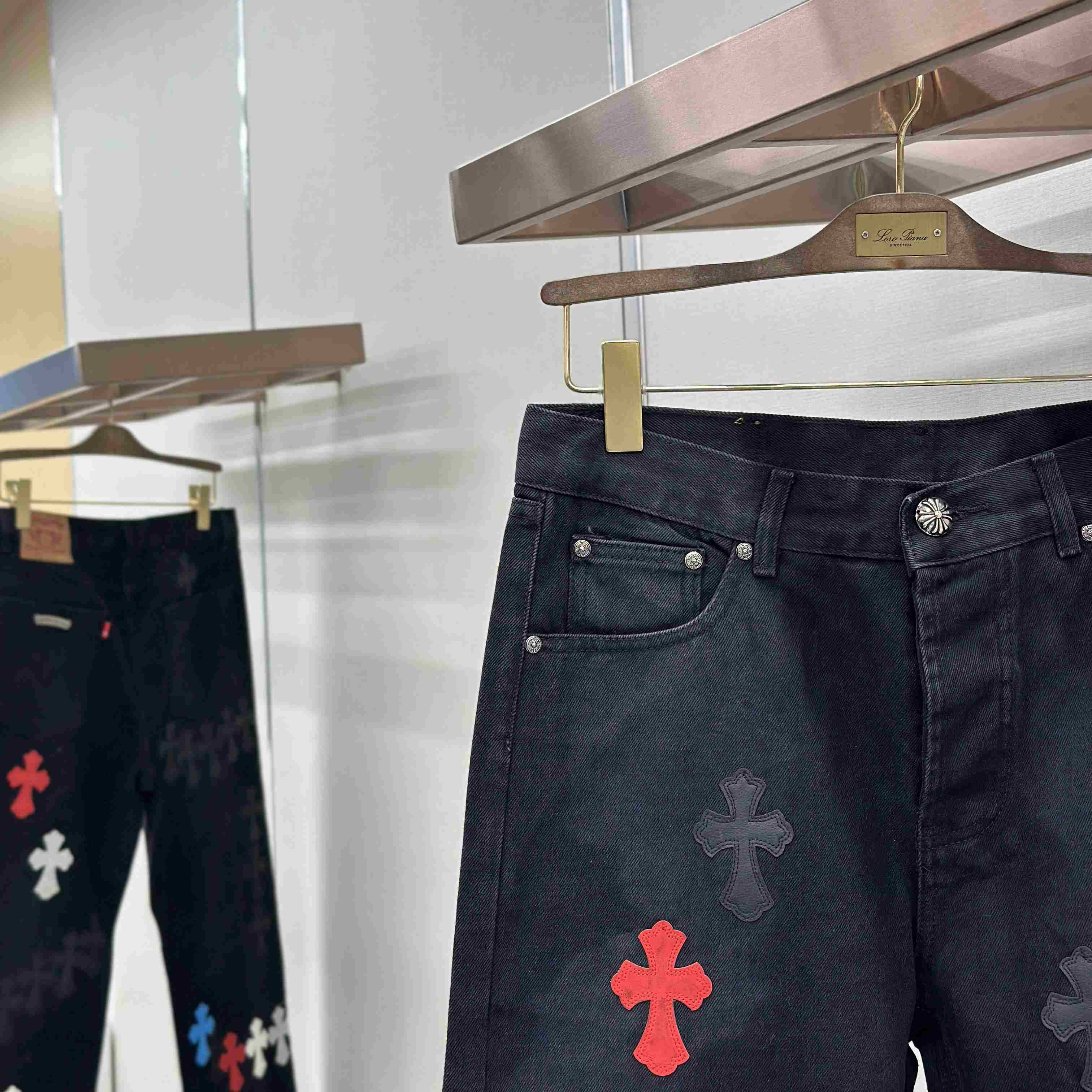 Chrome Hearts Jeans - DesignerGu