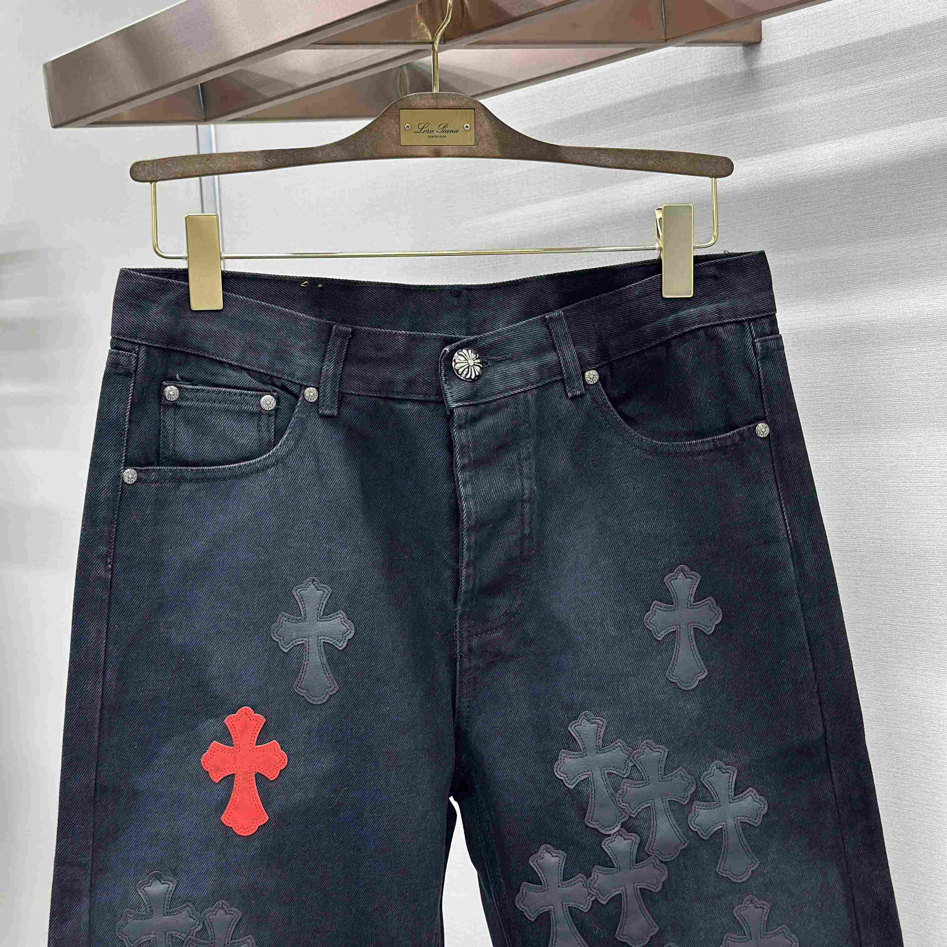 Chrome Hearts Jeans - DesignerGu