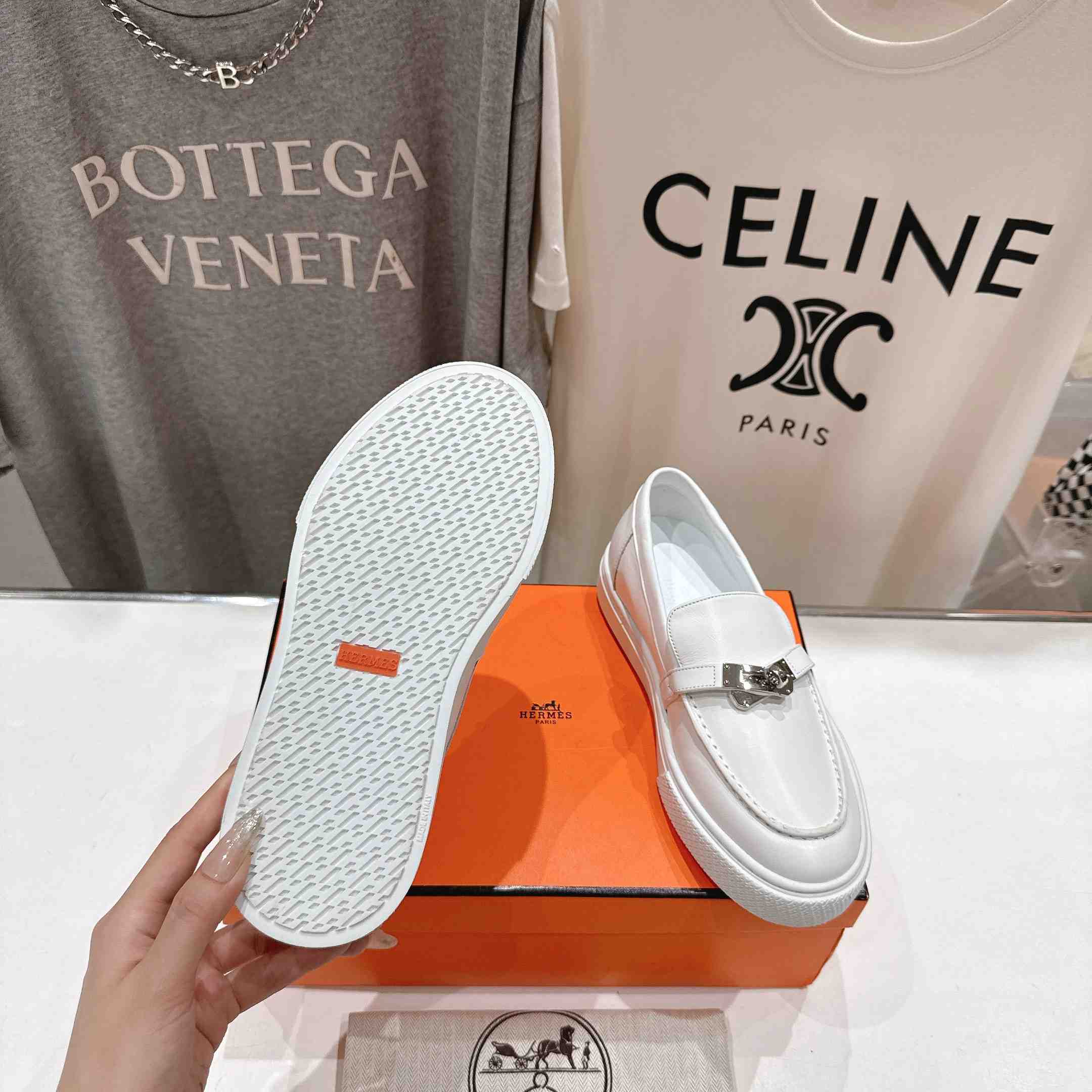 Hermes Game Slip-On Sneaker - DesignerGu