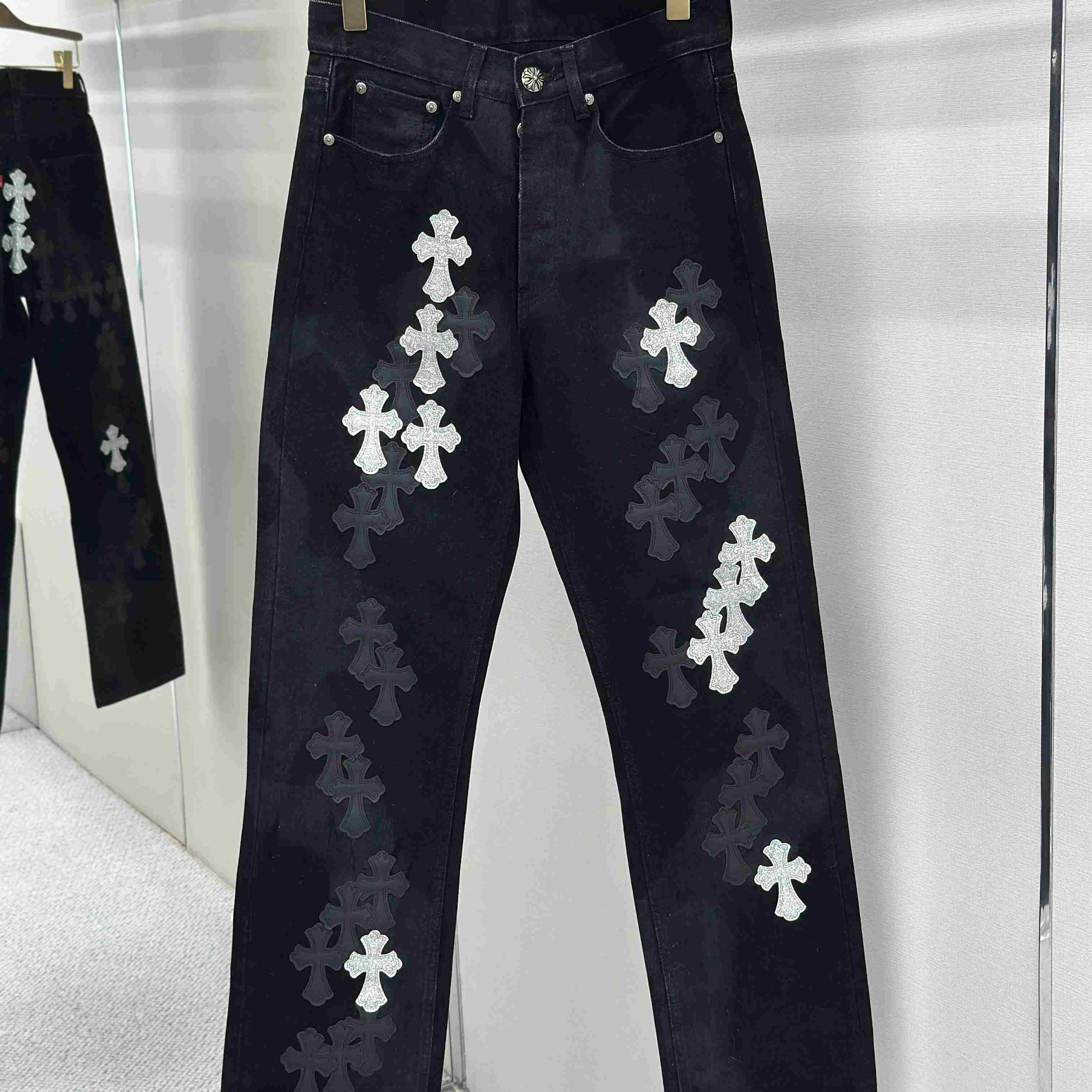 Chrome Hearts Jeans - DesignerGu