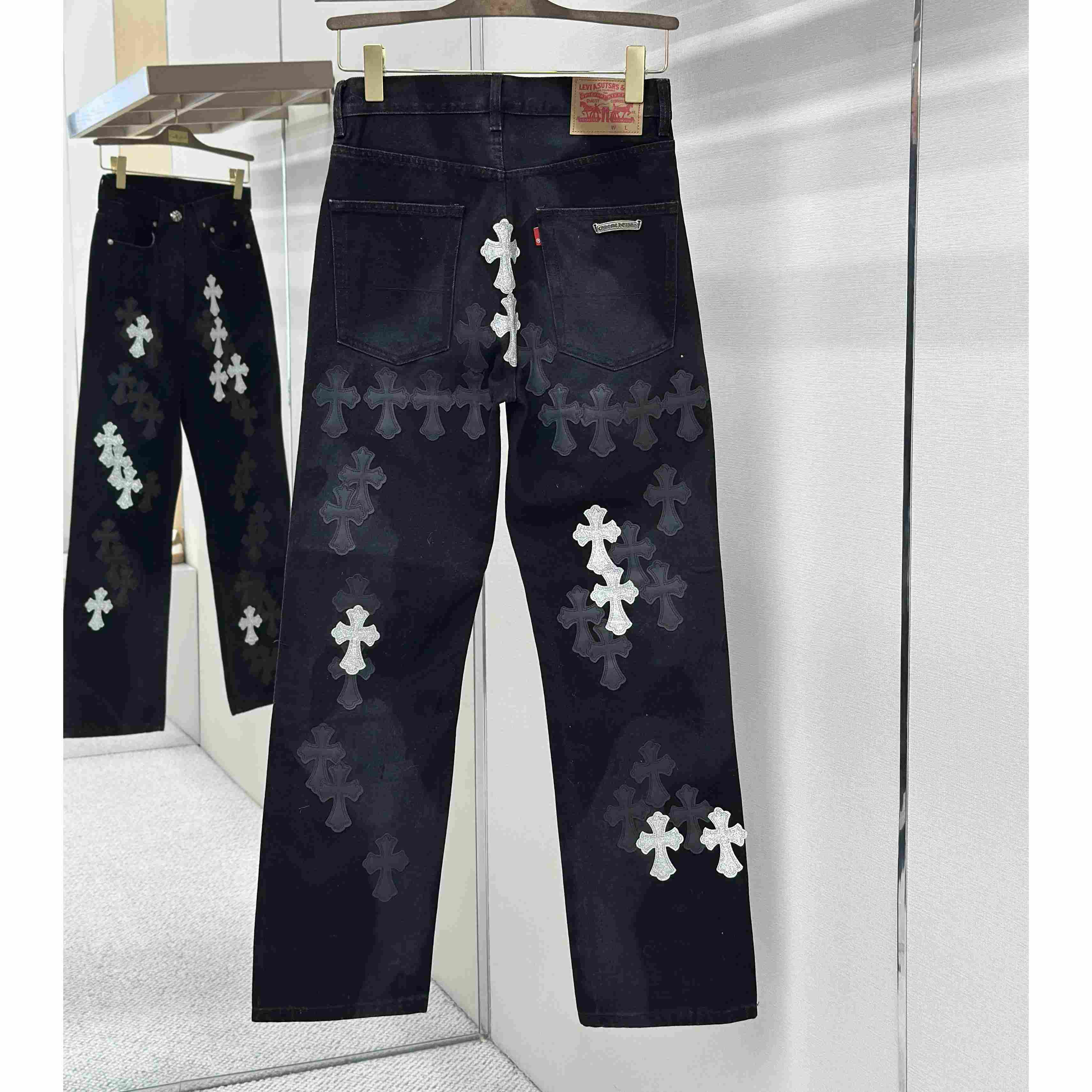 Chrome Hearts Jeans - DesignerGu