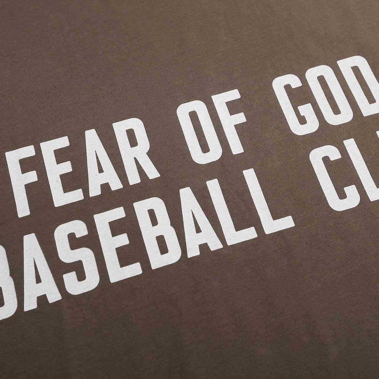 Fear Of God  Baseball Club Tee - DesignerGu