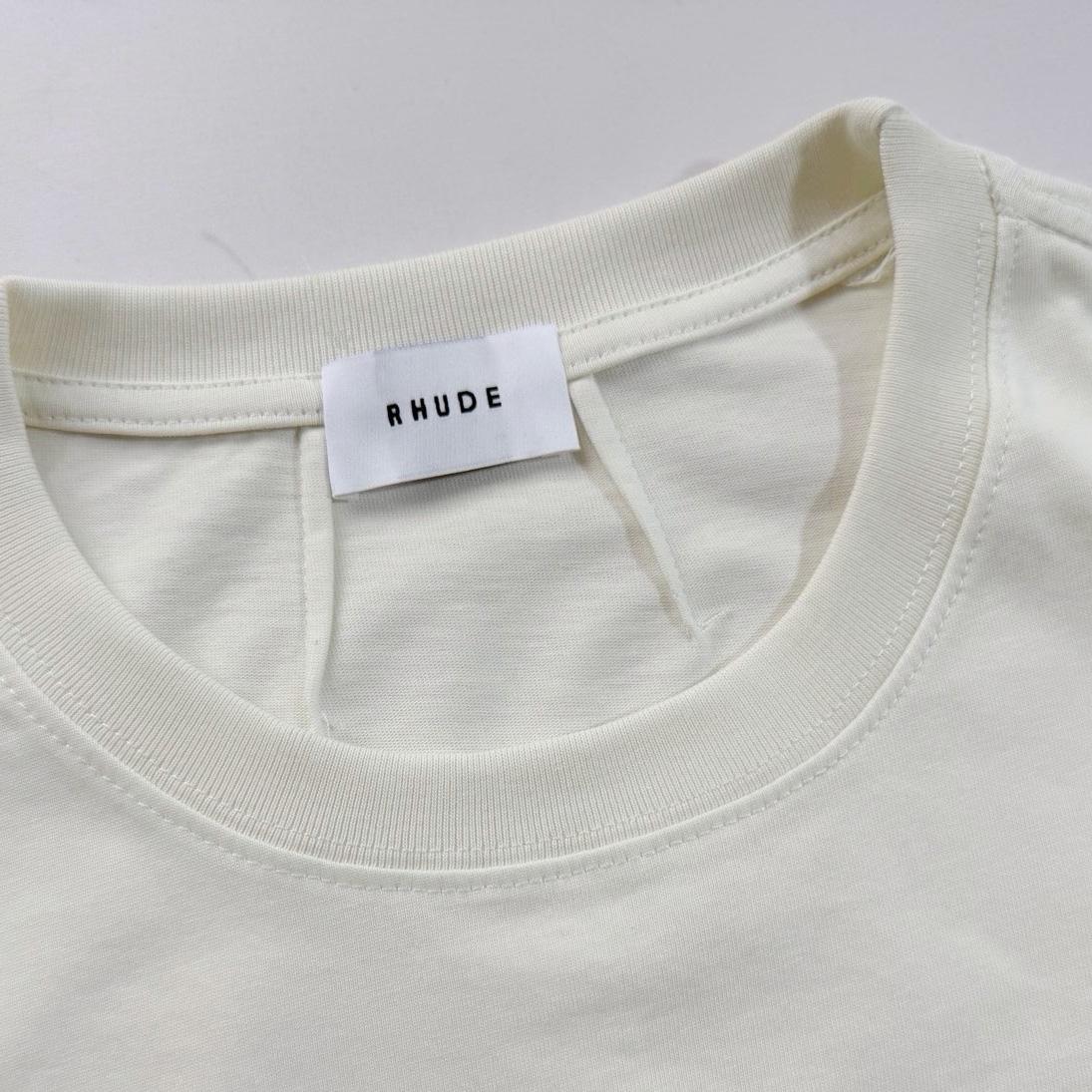 Rhude Banner Tee - DesignerGu