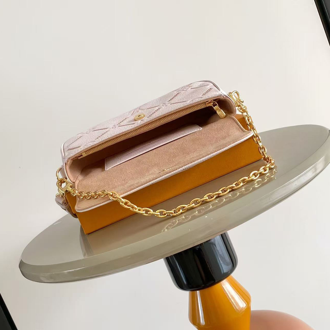 Louis Vuitton Wallet On Chain Ivy M29502 - DesignerGu