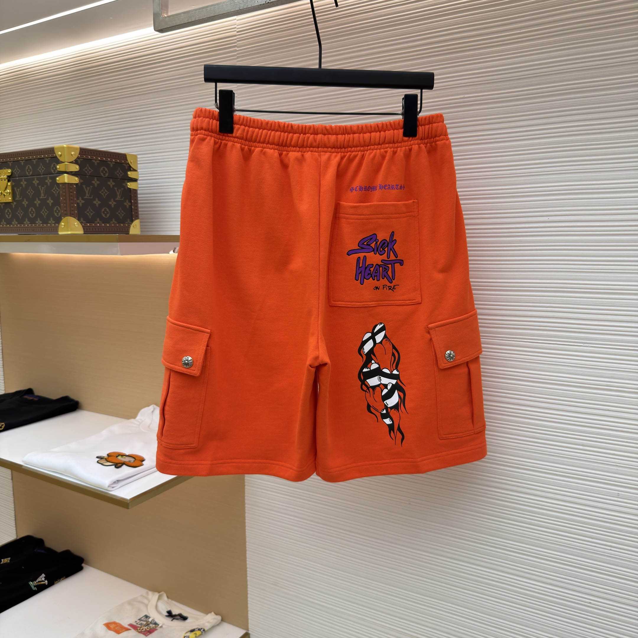Chrome Hearts Matty Boy Spark The Hearts Cargo Shorts - DesignerGu