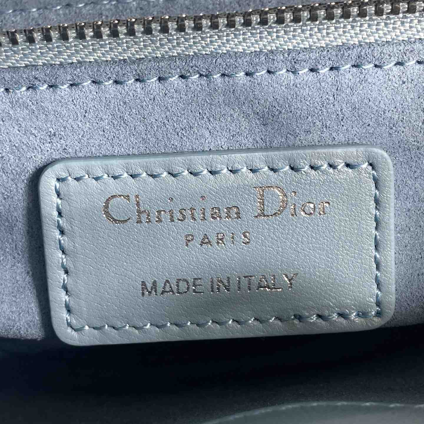 Dior Mini Lady Dior Bag With Chain - DesignerGu