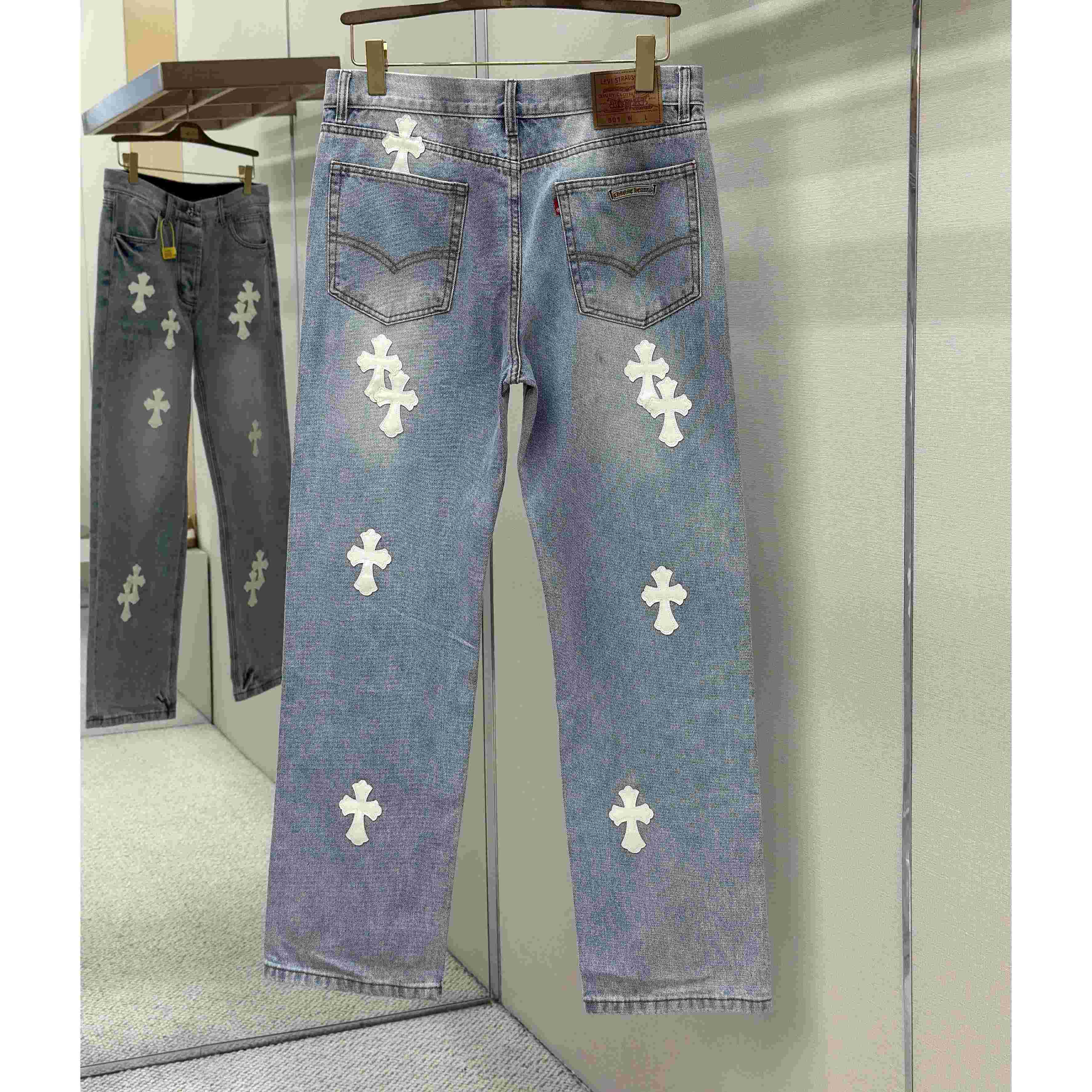 Chrome Hearts Jeans - DesignerGu