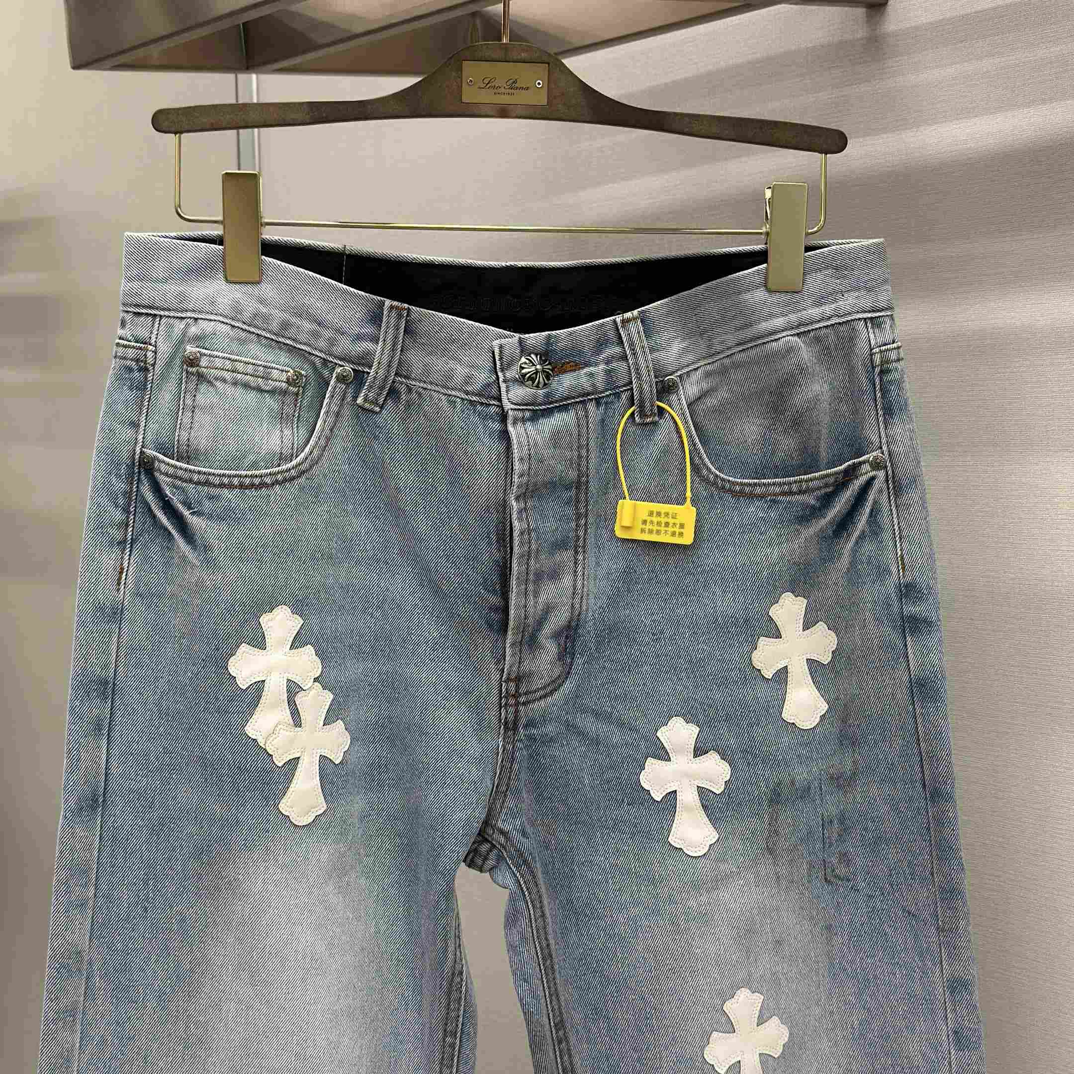 Chrome Hearts Jeans - DesignerGu