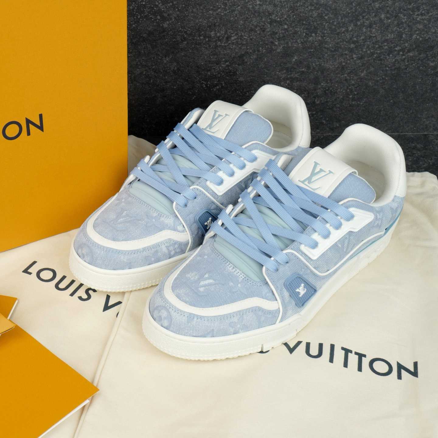 Louis Vuitton LV Trainer Sneaker 1AKBC3（upon uk size） - DesignerGu