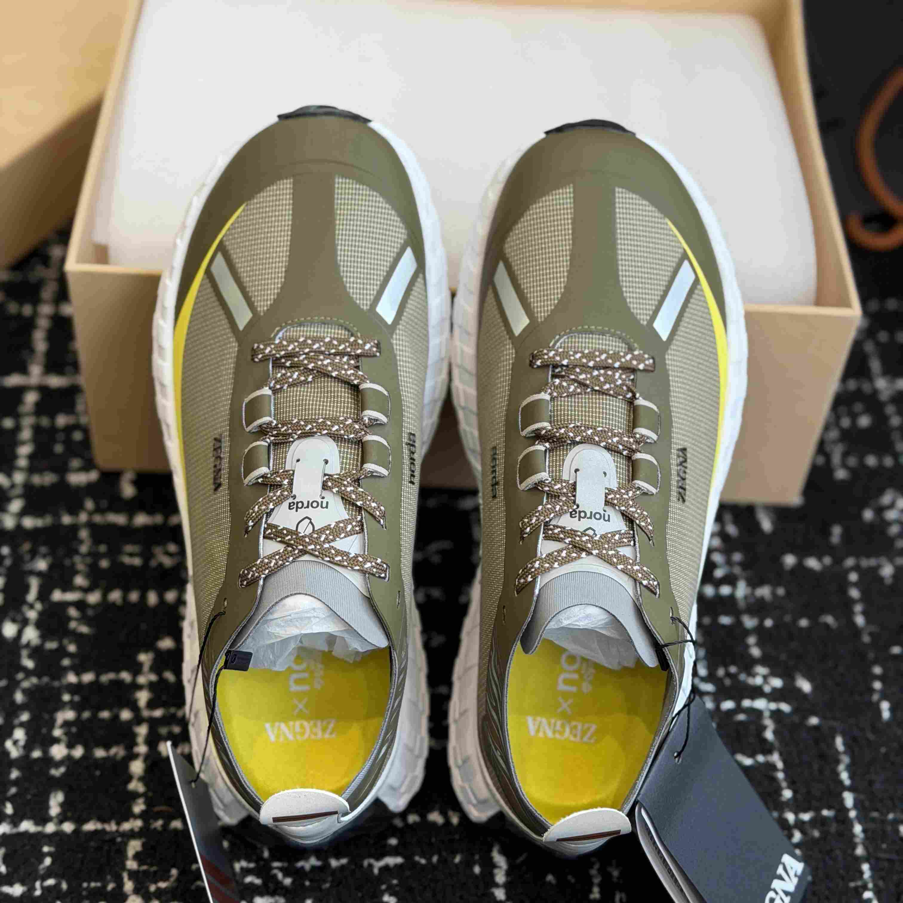 Zegna  X Norda™ 001 Technical Fabric Sneakers - DesignerGu