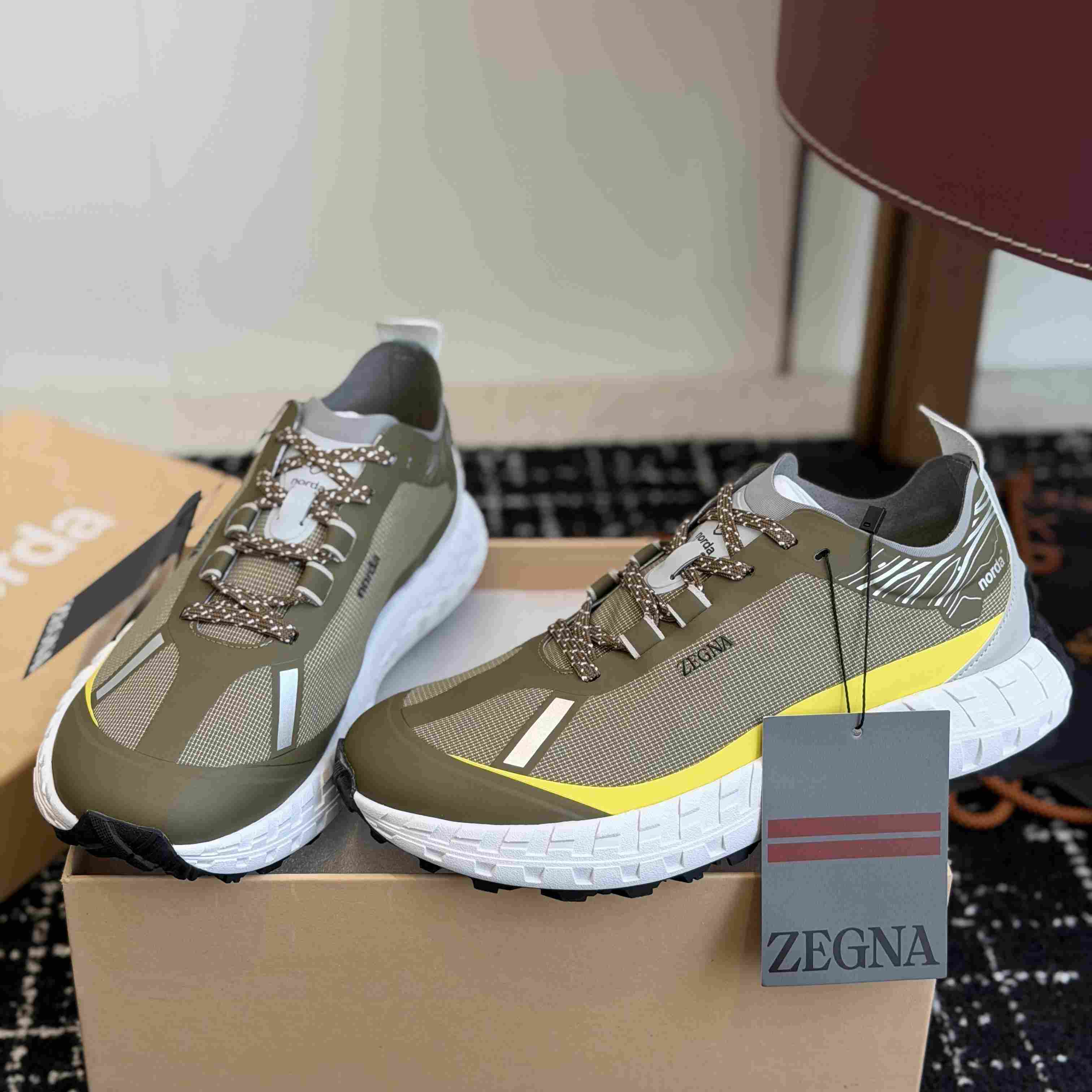 Zegna  X Norda™ 001 Technical Fabric Sneakers - DesignerGu