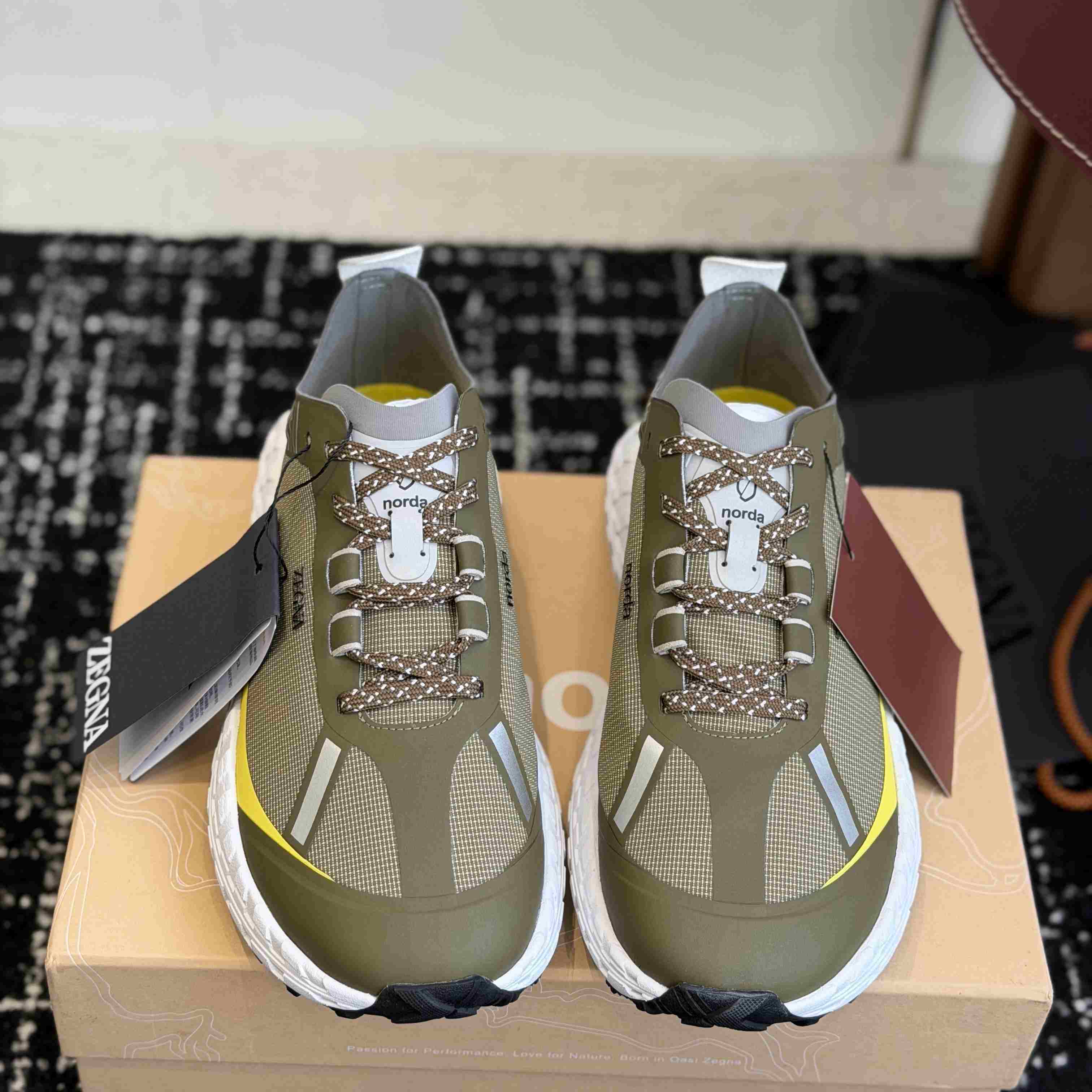Zegna  X Norda™ 001 Technical Fabric Sneakers - DesignerGu