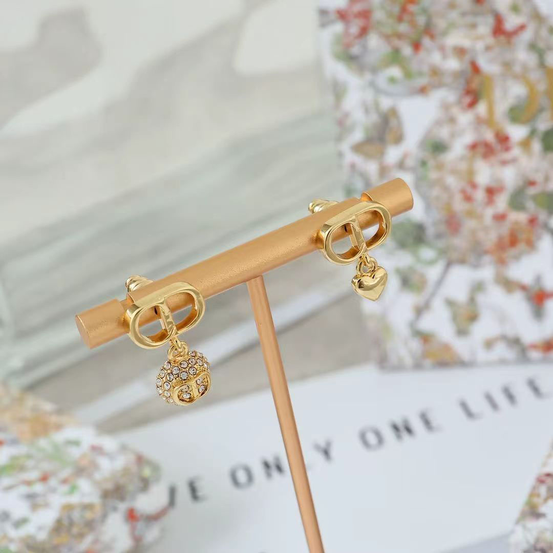 Dior CD Disco Earrings - DesignerGu