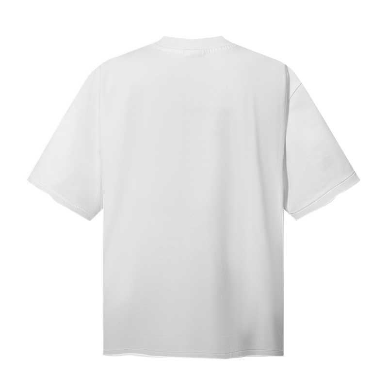 Rhude Collegiate Falcons Tee 'White' - DesignerGu