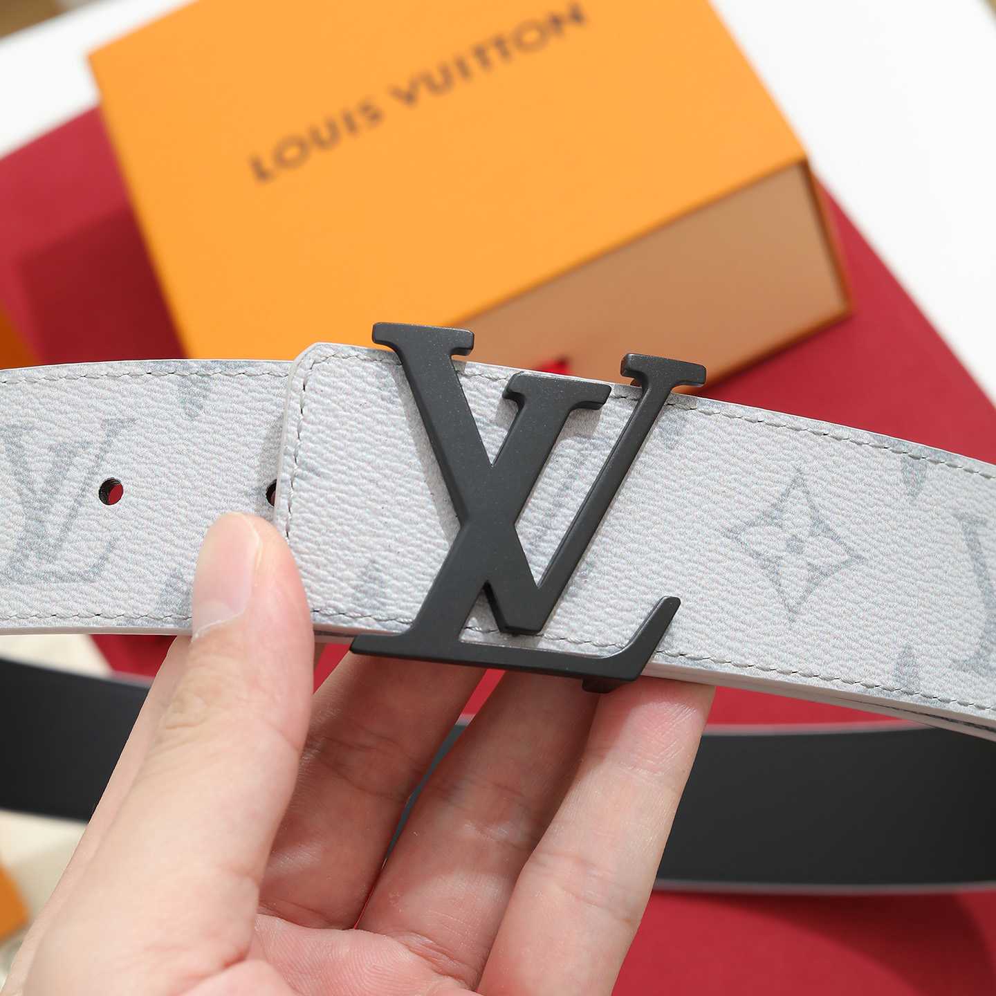 Louis Vuitton LV Initiales Monogram 40mm Reversible Belt - DesignerGu