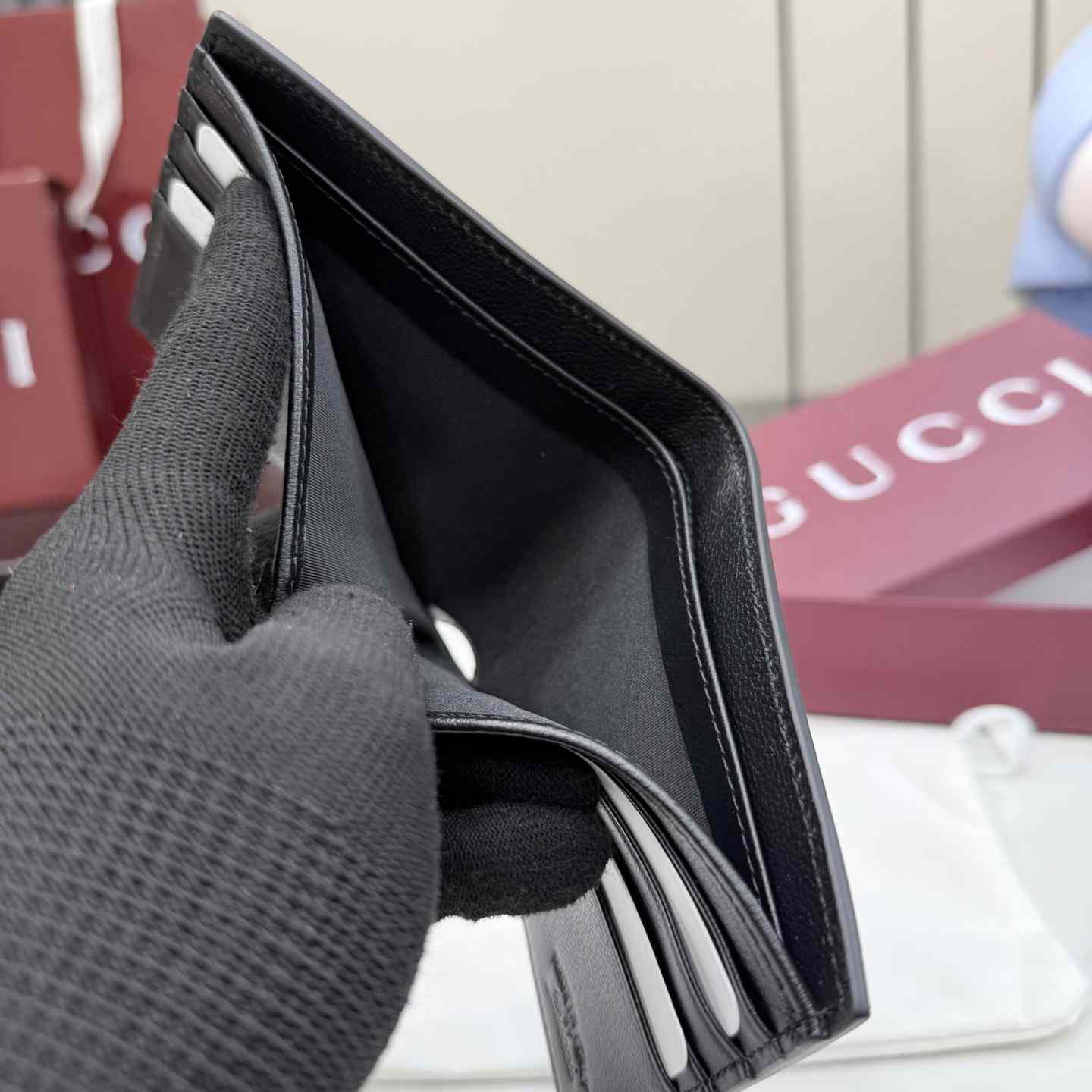 Gucci Lira Bi-Fold Wallet 867314 - DesignerGu
