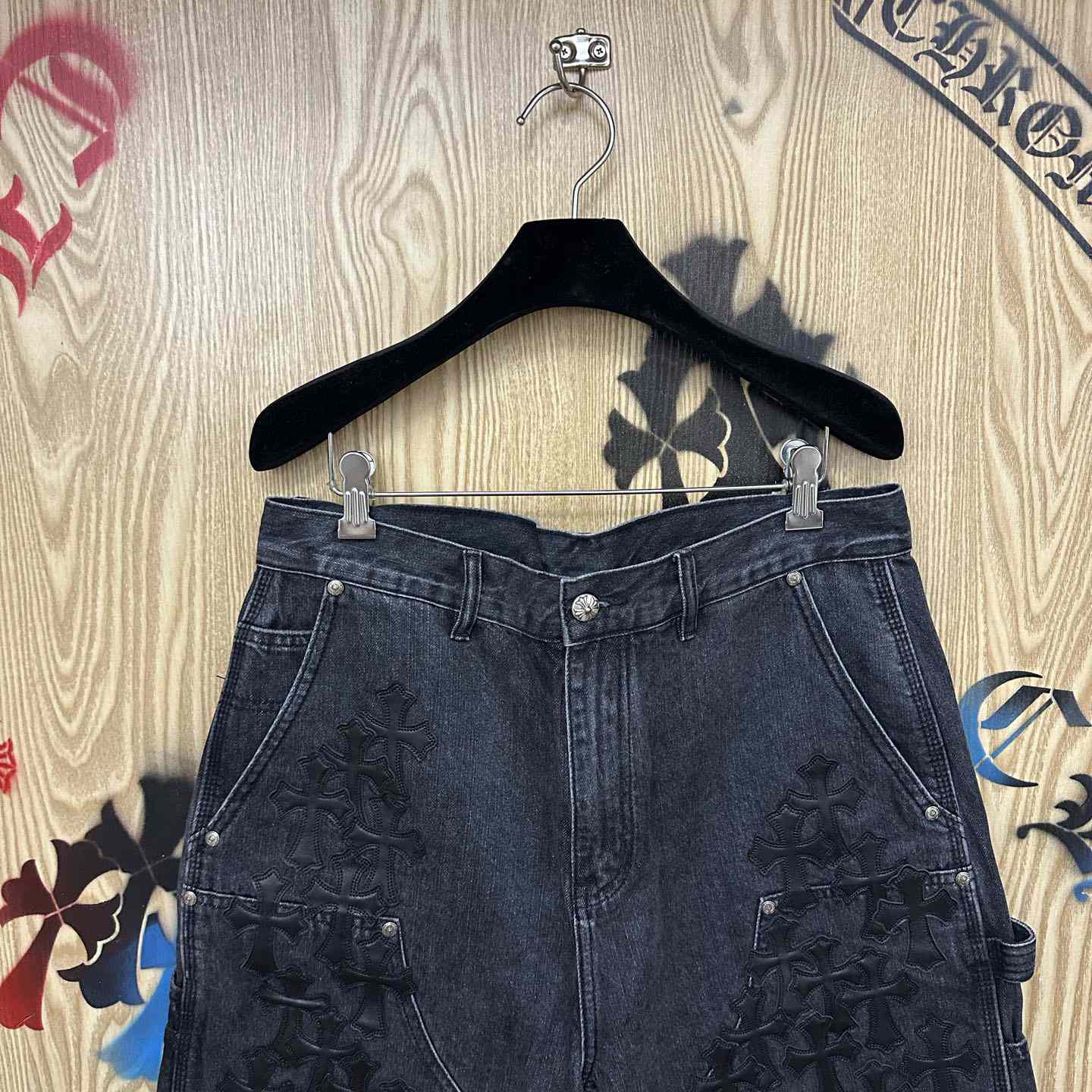 Chrome Hearts Denim Shorts - DesignerGu