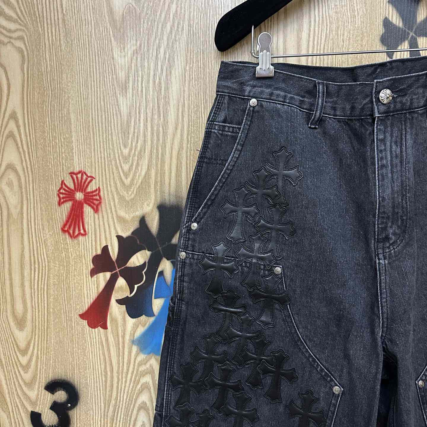 Chrome Hearts Denim Shorts - DesignerGu