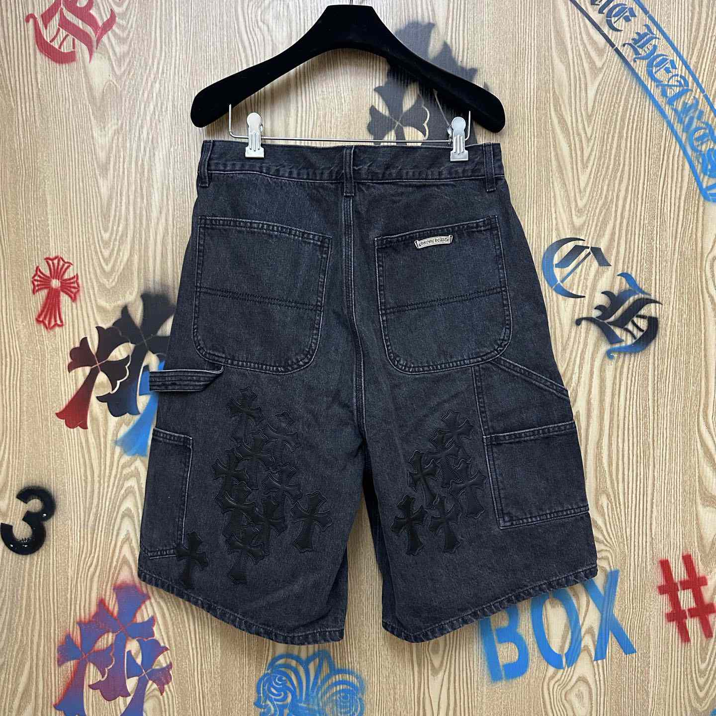 Chrome Hearts Denim Shorts - DesignerGu