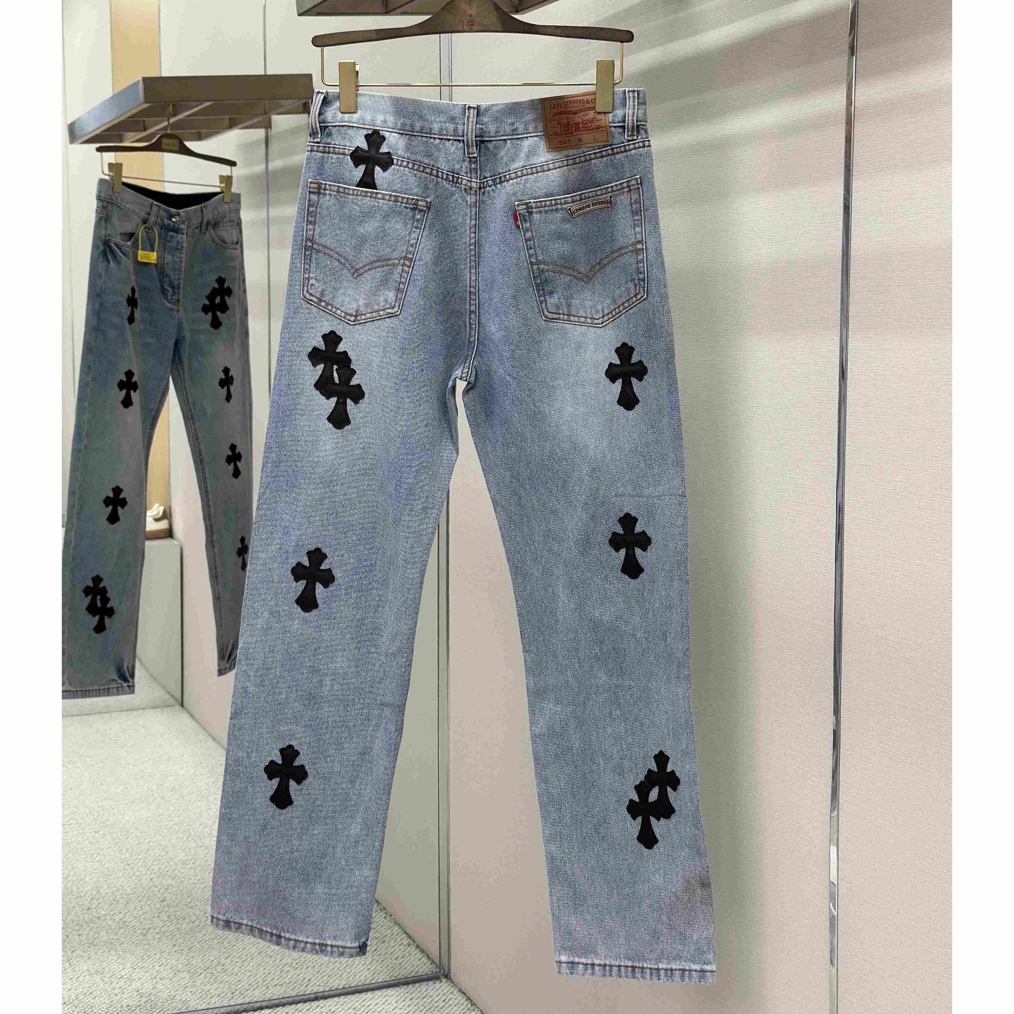Chrome Hearts Jeans - DesignerGu