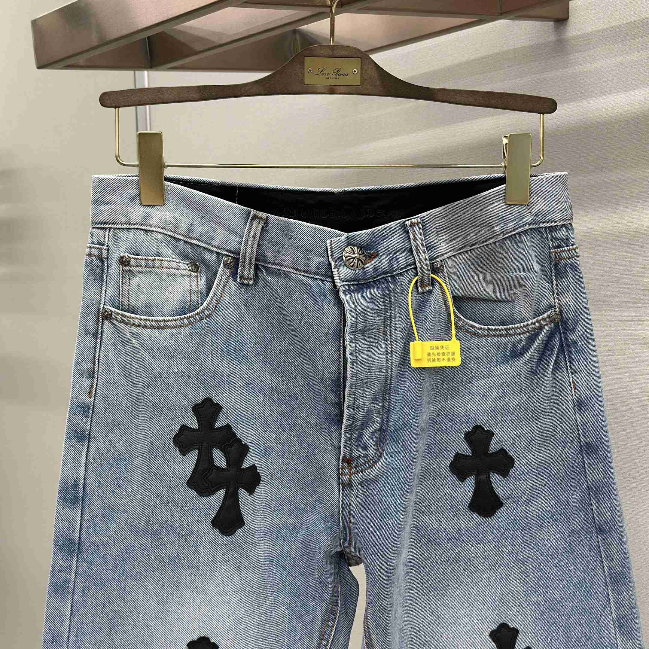 Chrome Hearts Jeans - DesignerGu