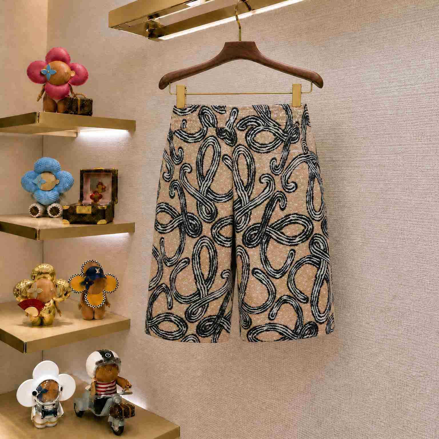 Loewe Shorts In Jacquard Terry - DesignerGu