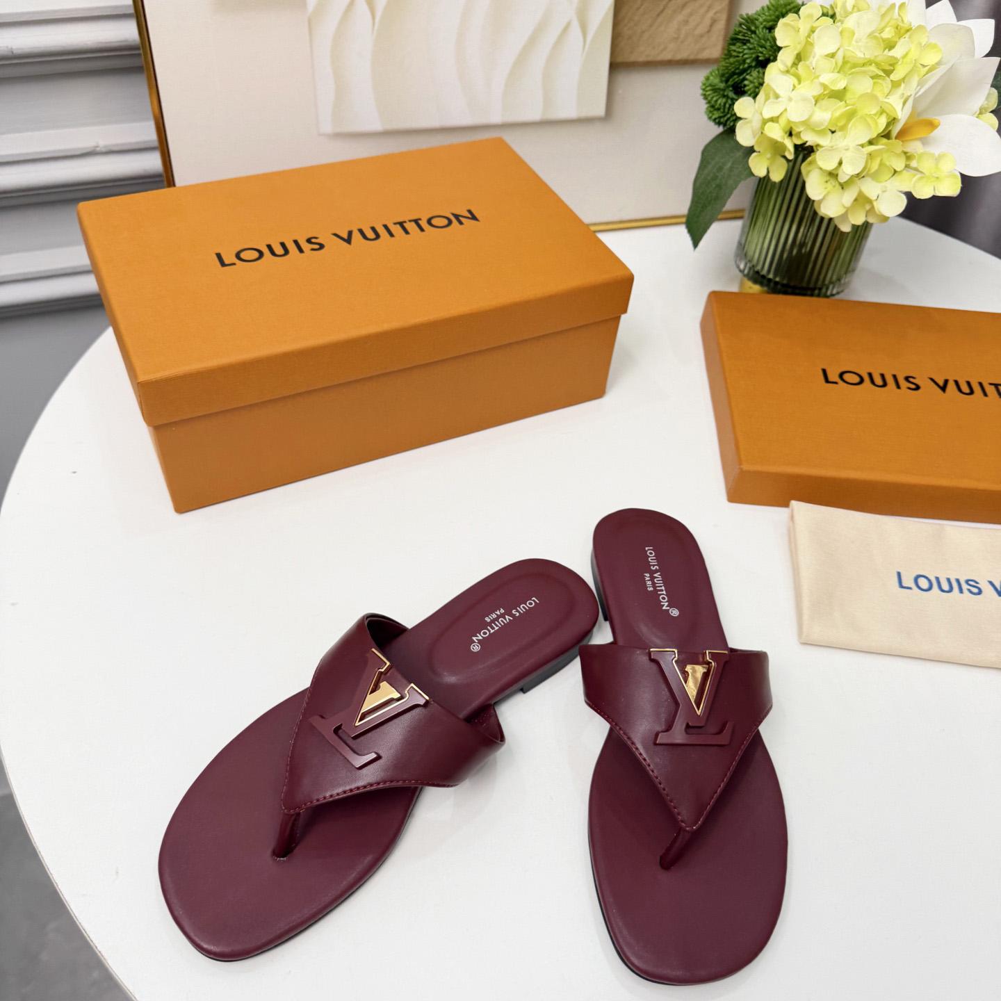Louis Vuitton LV Mare Flat Thong - DesignerGu