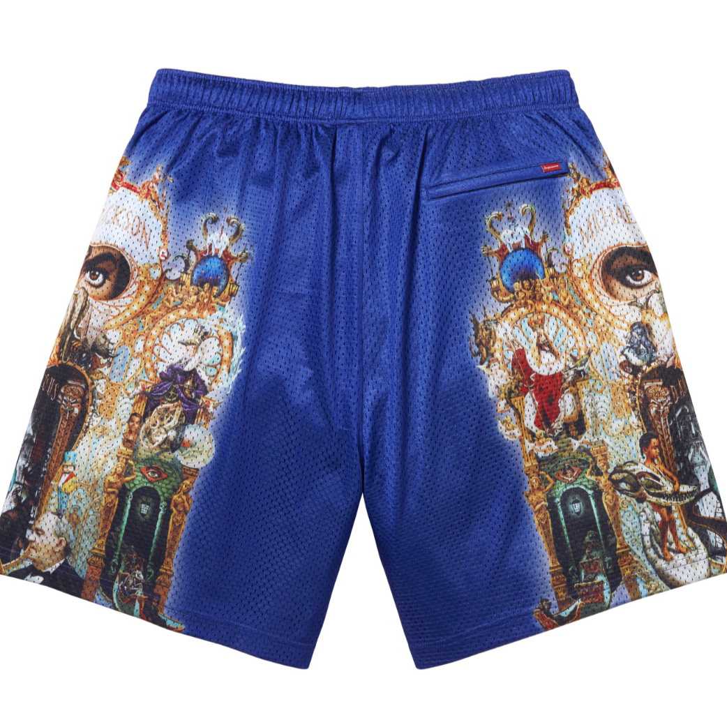 Supreme Michael Jackson Dangerous Mesh Short  'Blue' - DesignerGu