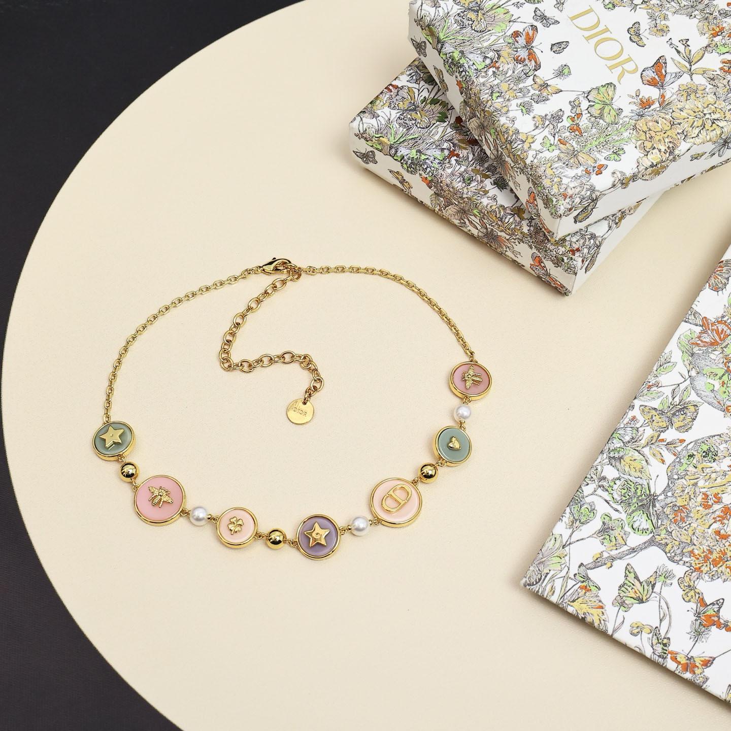 Dior D-Luck Short Necklace  - DesignerGu