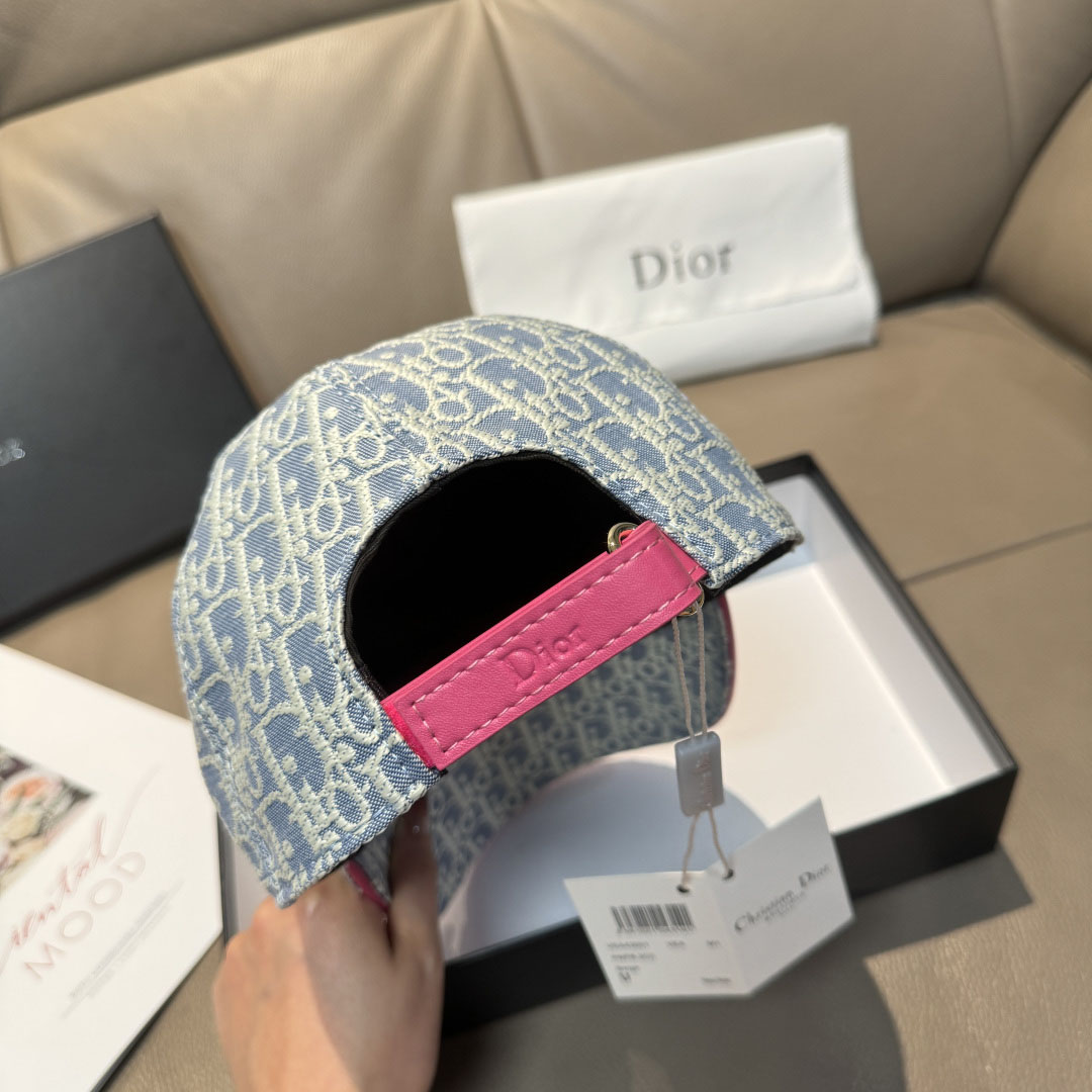 Dior Oblique D-Player Cap - DesignerGu