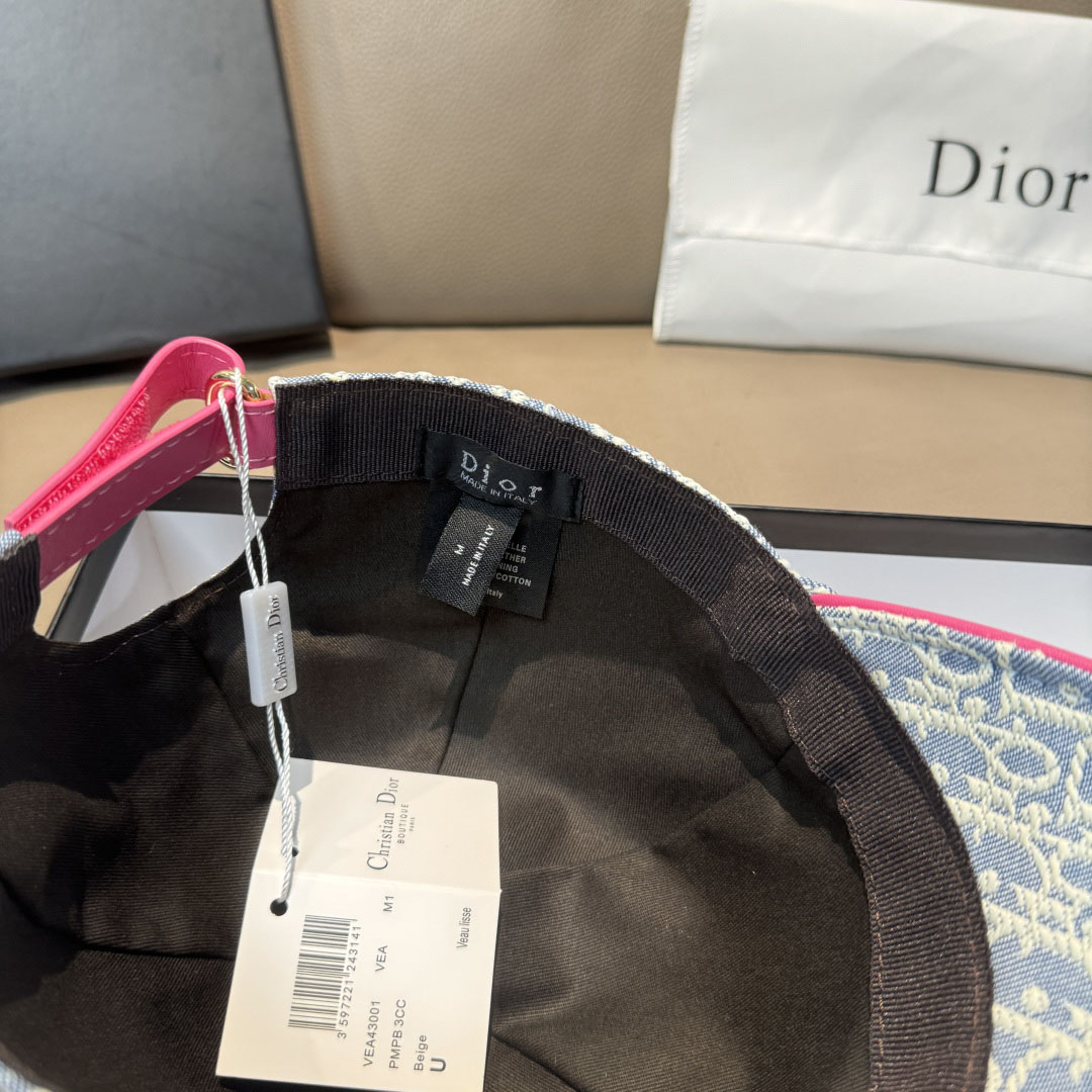 Dior Oblique D-Player Cap - DesignerGu