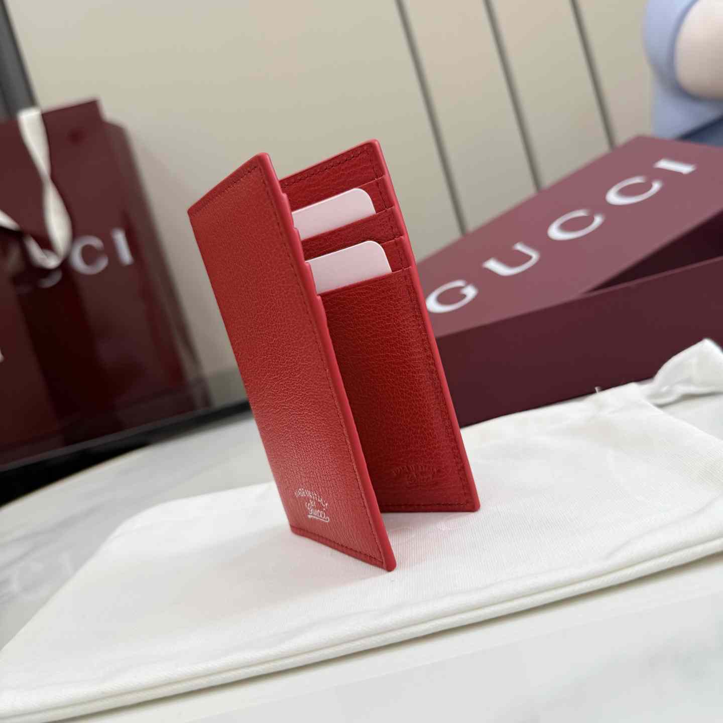 Gucci Lira Card Case 867327 - DesignerGu
