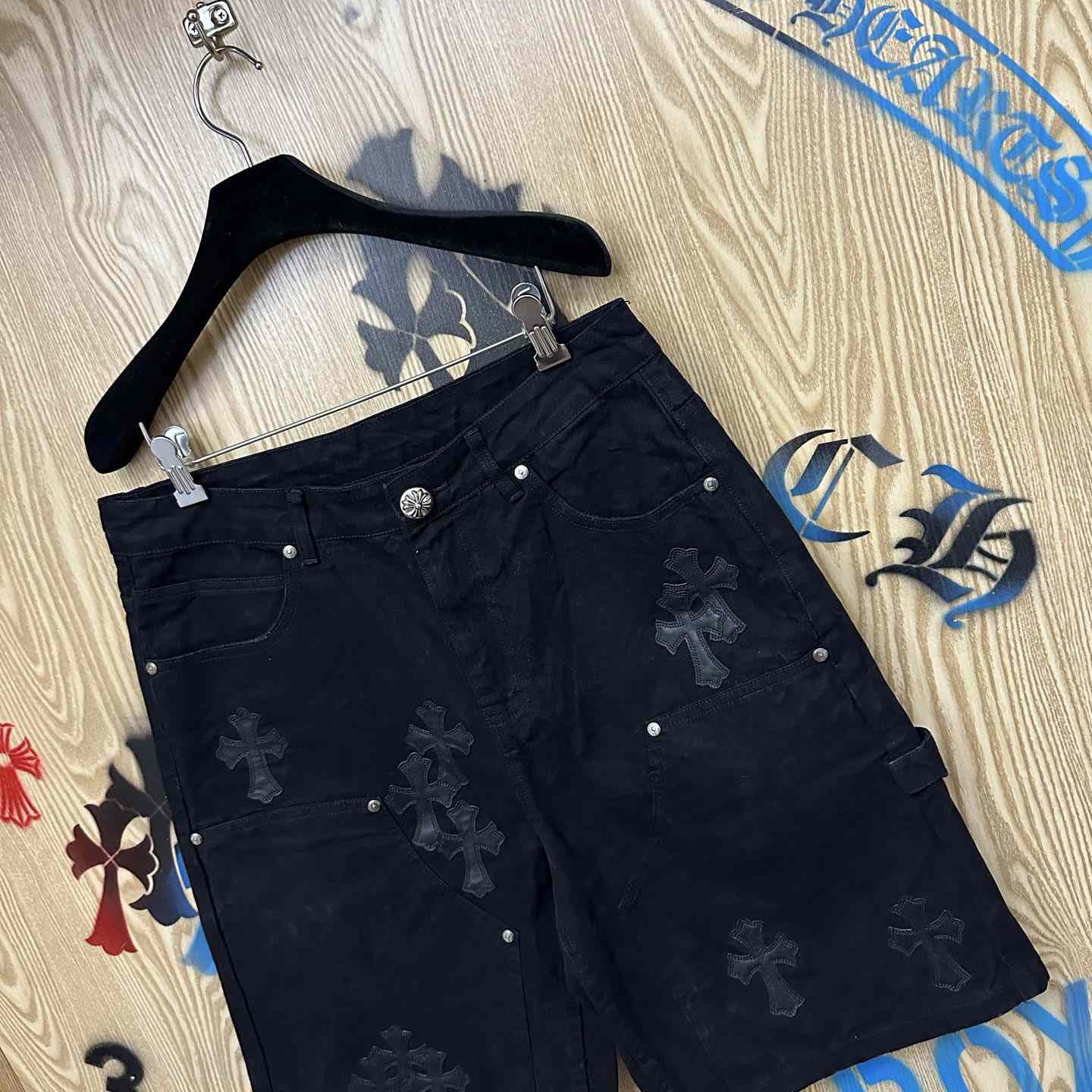Chrome Hearts Denim Shorts - DesignerGu