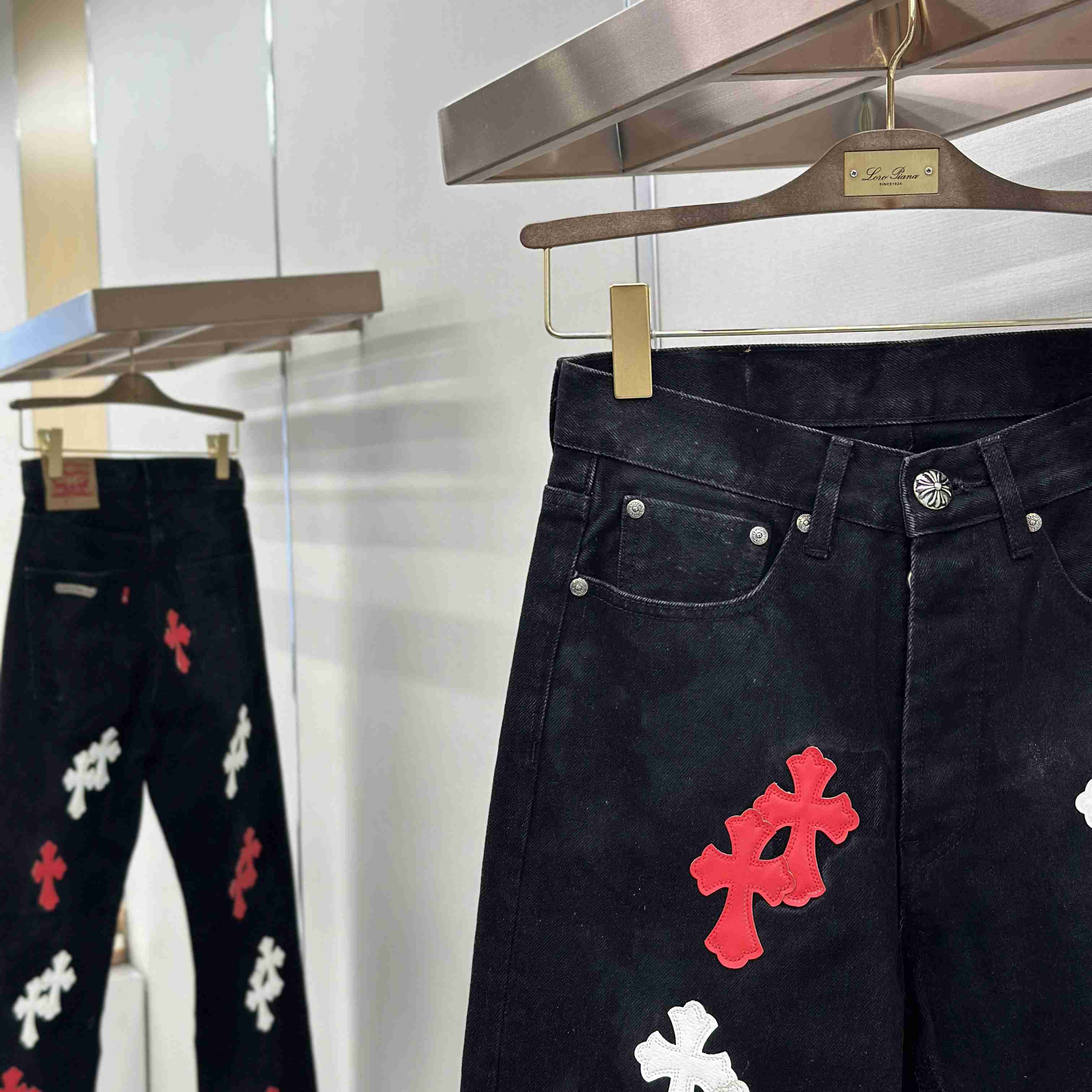 Chrome Hearts Jeans - DesignerGu