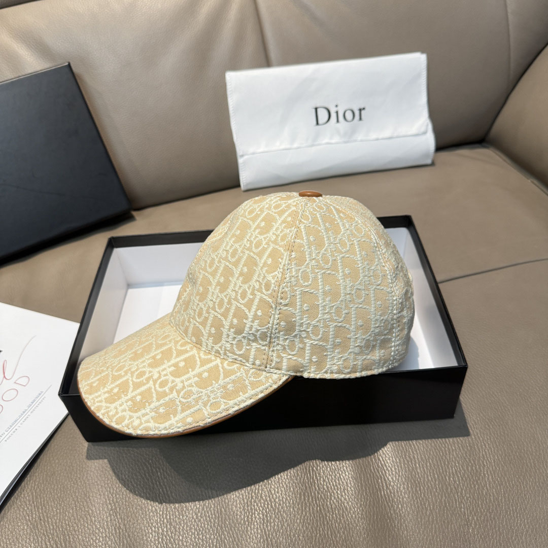 Dior Oblique D-Player Cap - DesignerGu