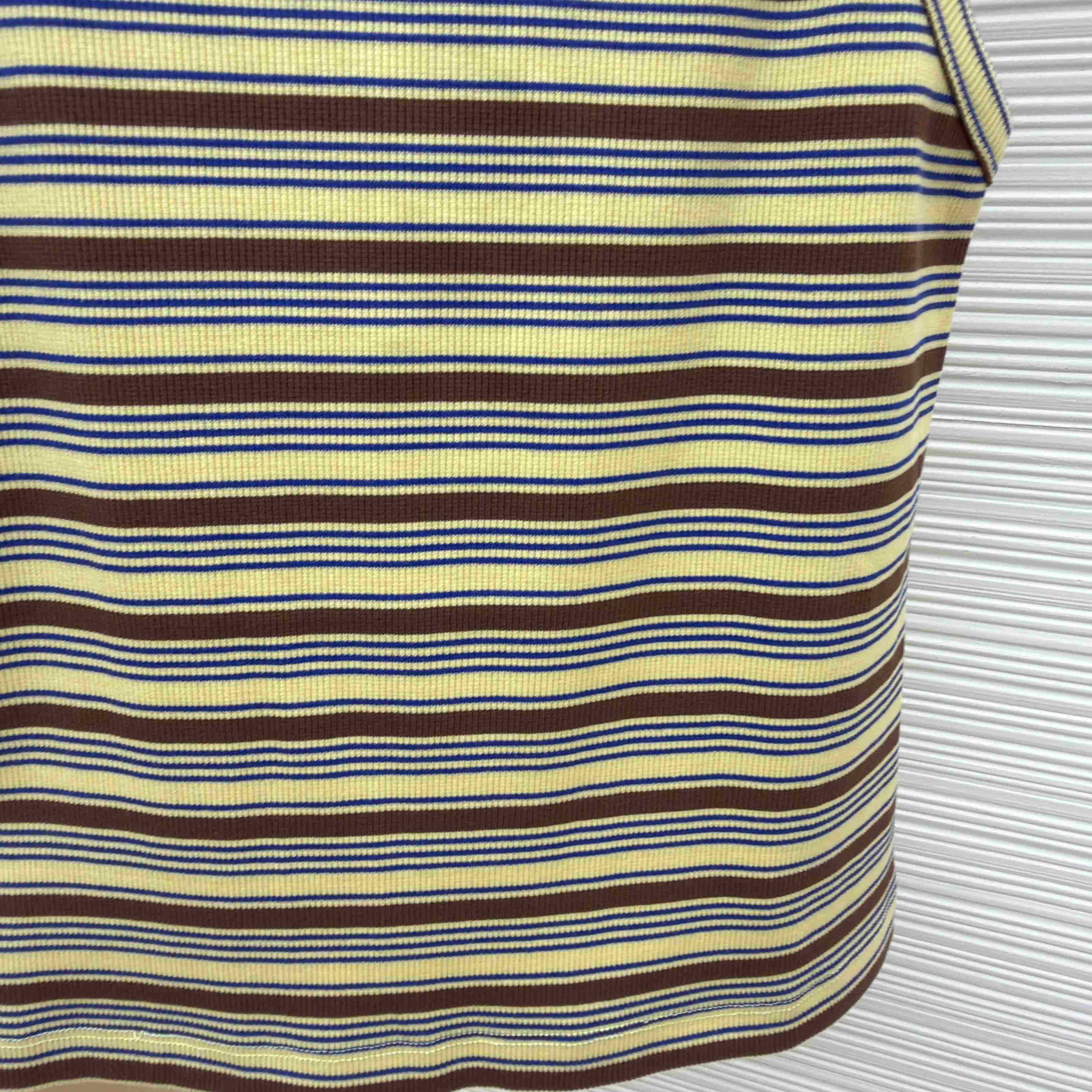 Fendi Multicolour Cotton Striped Knit Top - DesignerGu