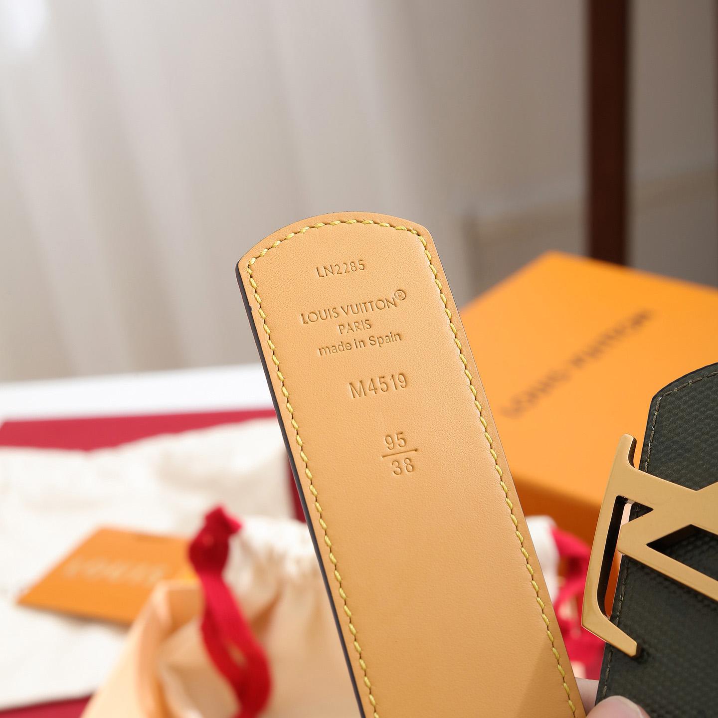 Louis Vuitton LV Initiales Monogram Surplus 40mm Belt - DesignerGu
