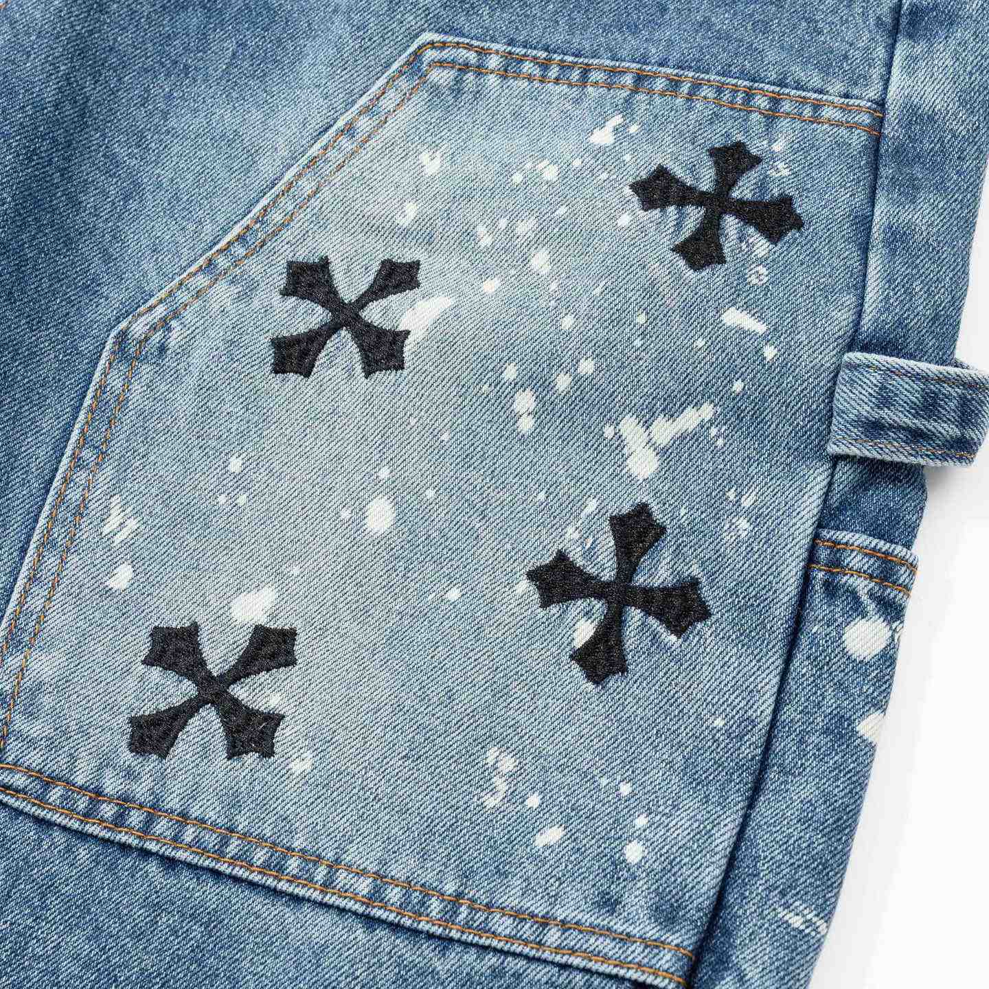 Chrome Hearts Denim Shorts - DesignerGu