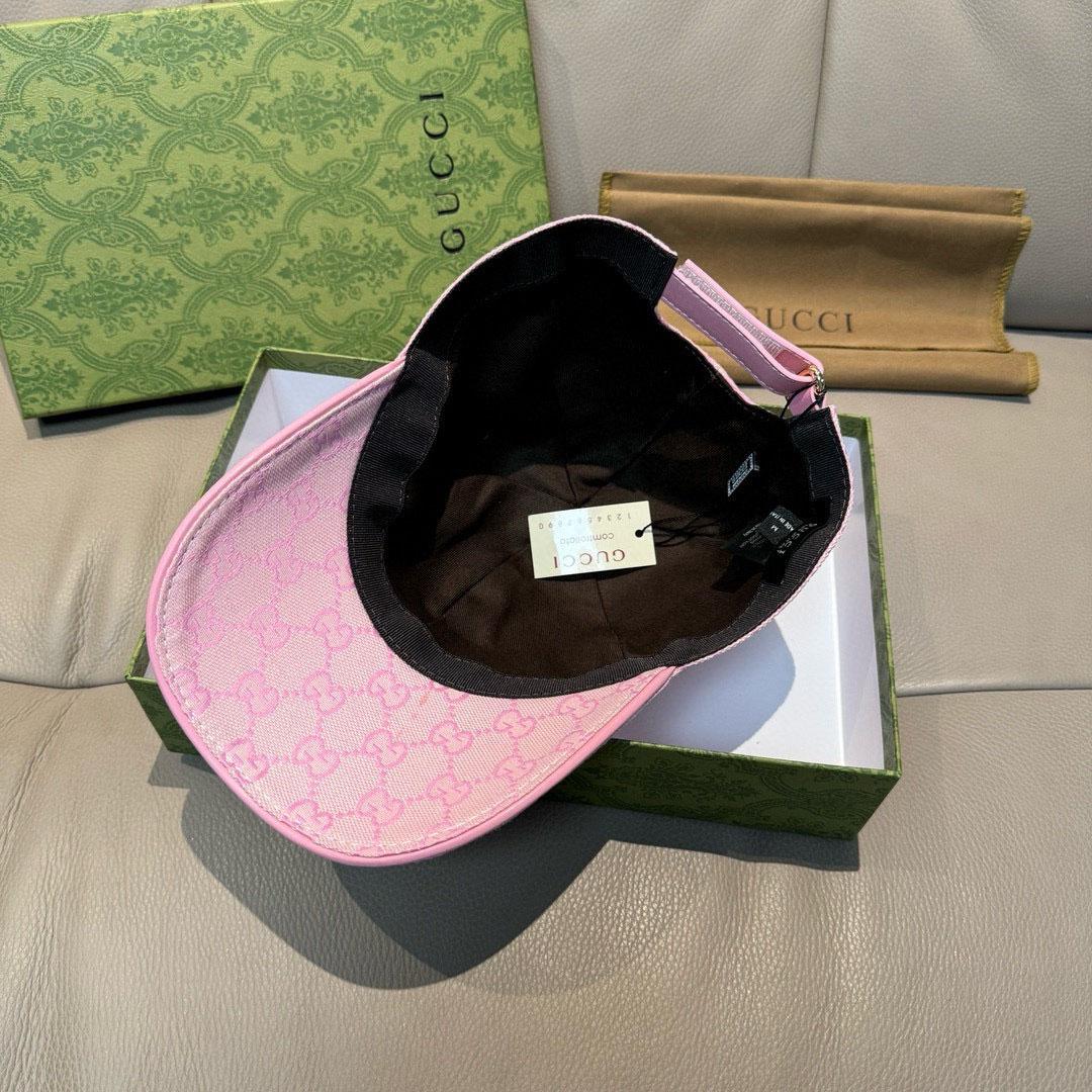 Gucci GG Cotton Canvas Baseball Hat - DesignerGu