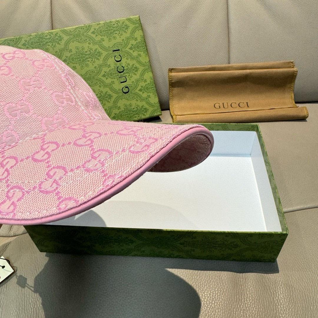 Gucci GG Cotton Canvas Baseball Hat - DesignerGu