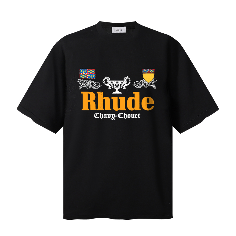 Rhude X  Domaine Chavy-Chouet Patch  Tee - DesignerGu