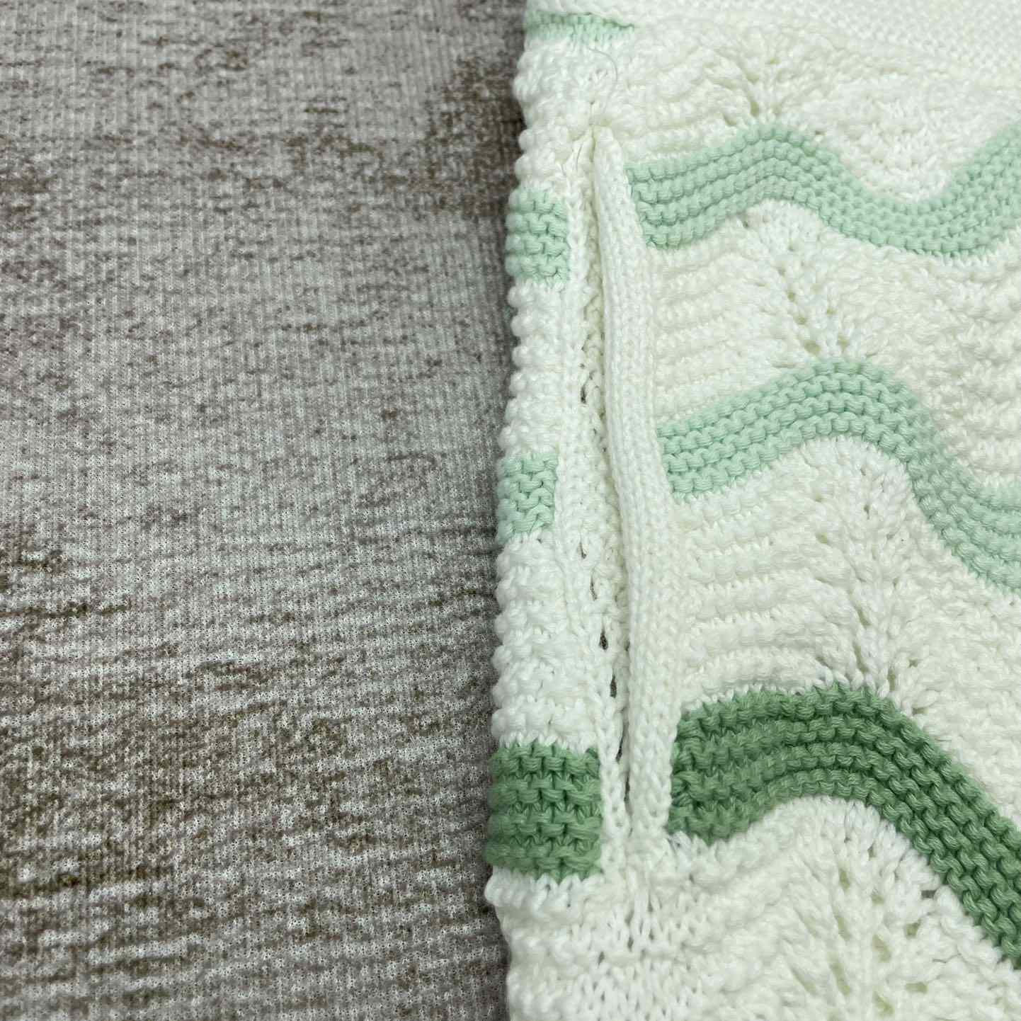 Casablanca Gradient Wave Texture Shorts 'Green/White' D0038 - DesignerGu