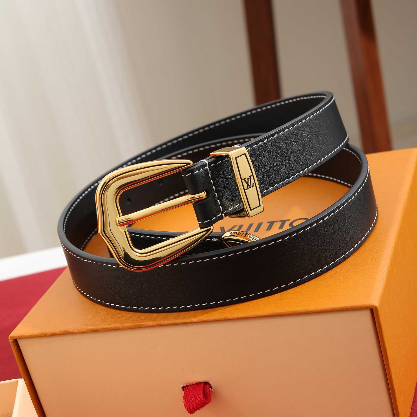 Louis Vuitton LV Dust 25mm Belt - DesignerGu