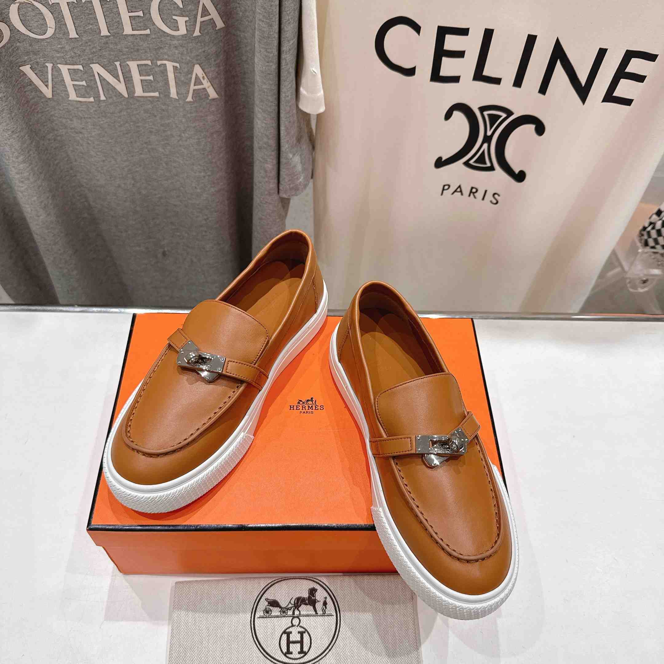 Hermes Game Slip-On Sneaker - DesignerGu