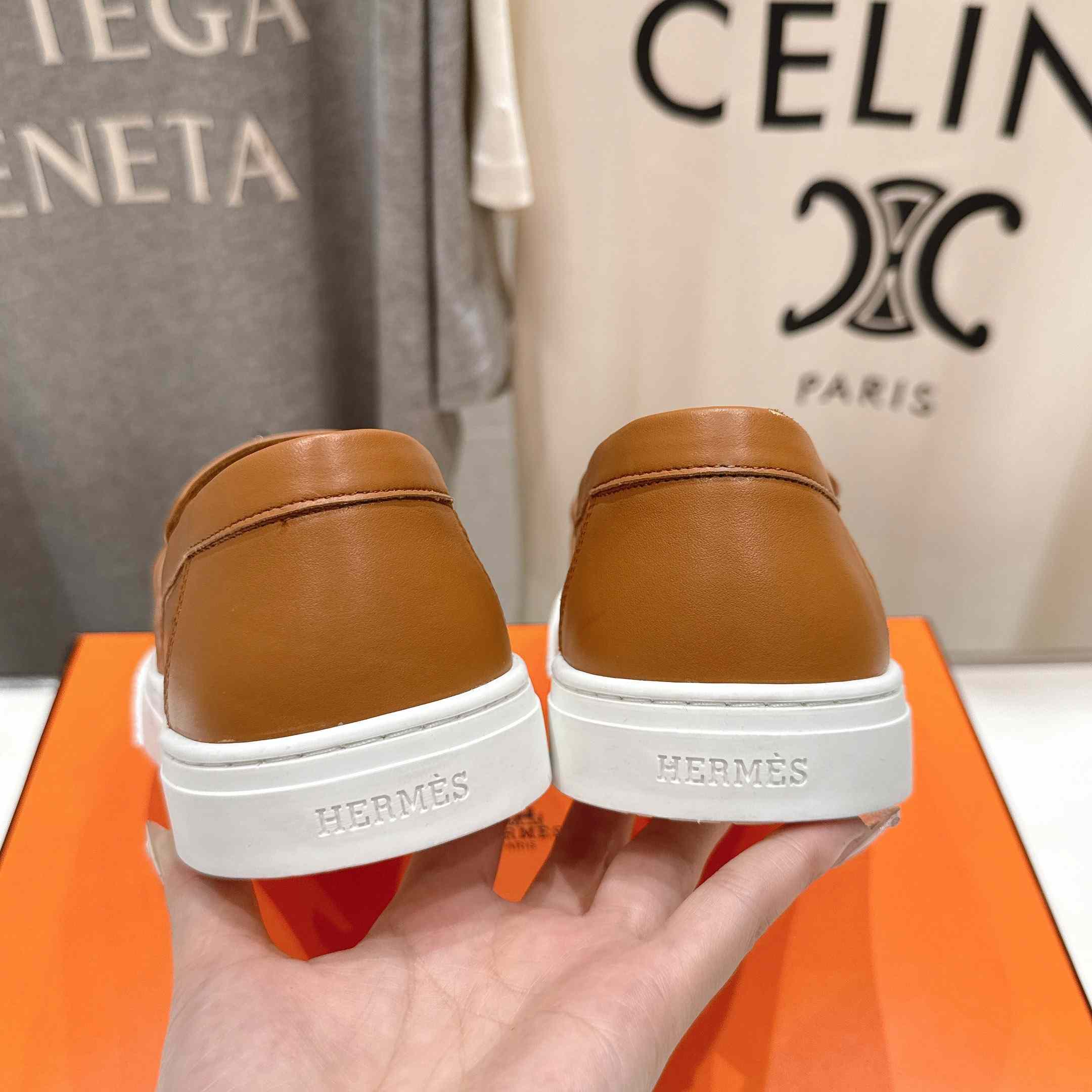 Hermes Game Slip-On Sneaker - DesignerGu
